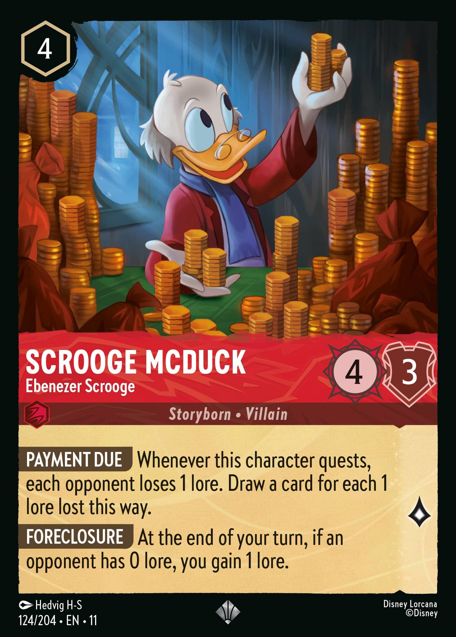 Scrooge McDuck - Ebenezer Scrooge — Winterspell
