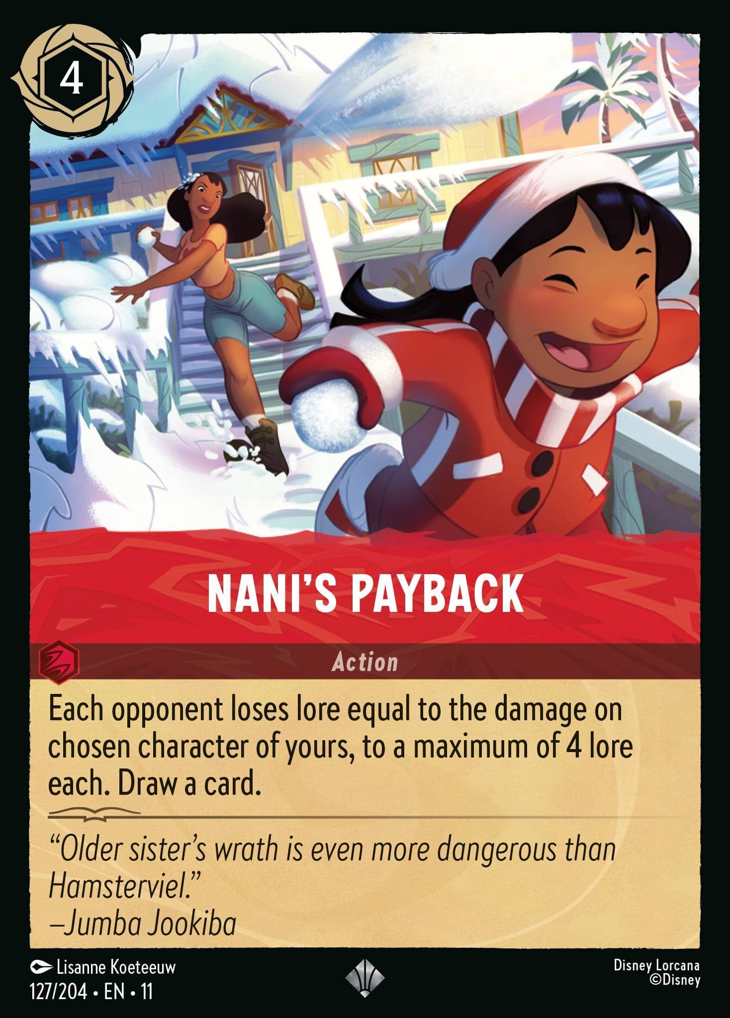 Nani's Payback — Winterspell