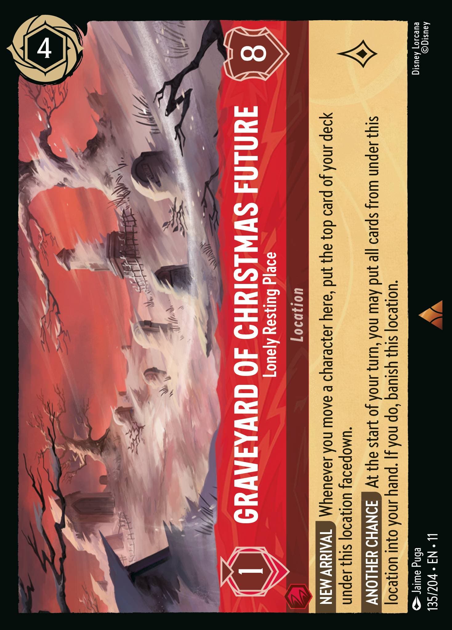 Graveyard of Christmas Future - Lonely Resting Place — Winterspell