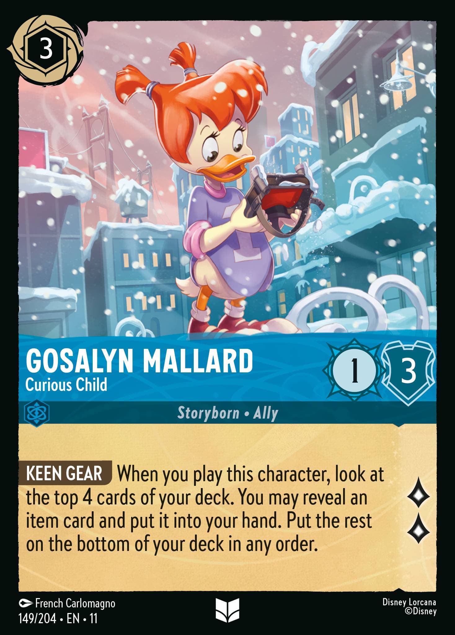 Gosalyn Mallard - Curious Child — Winterspell