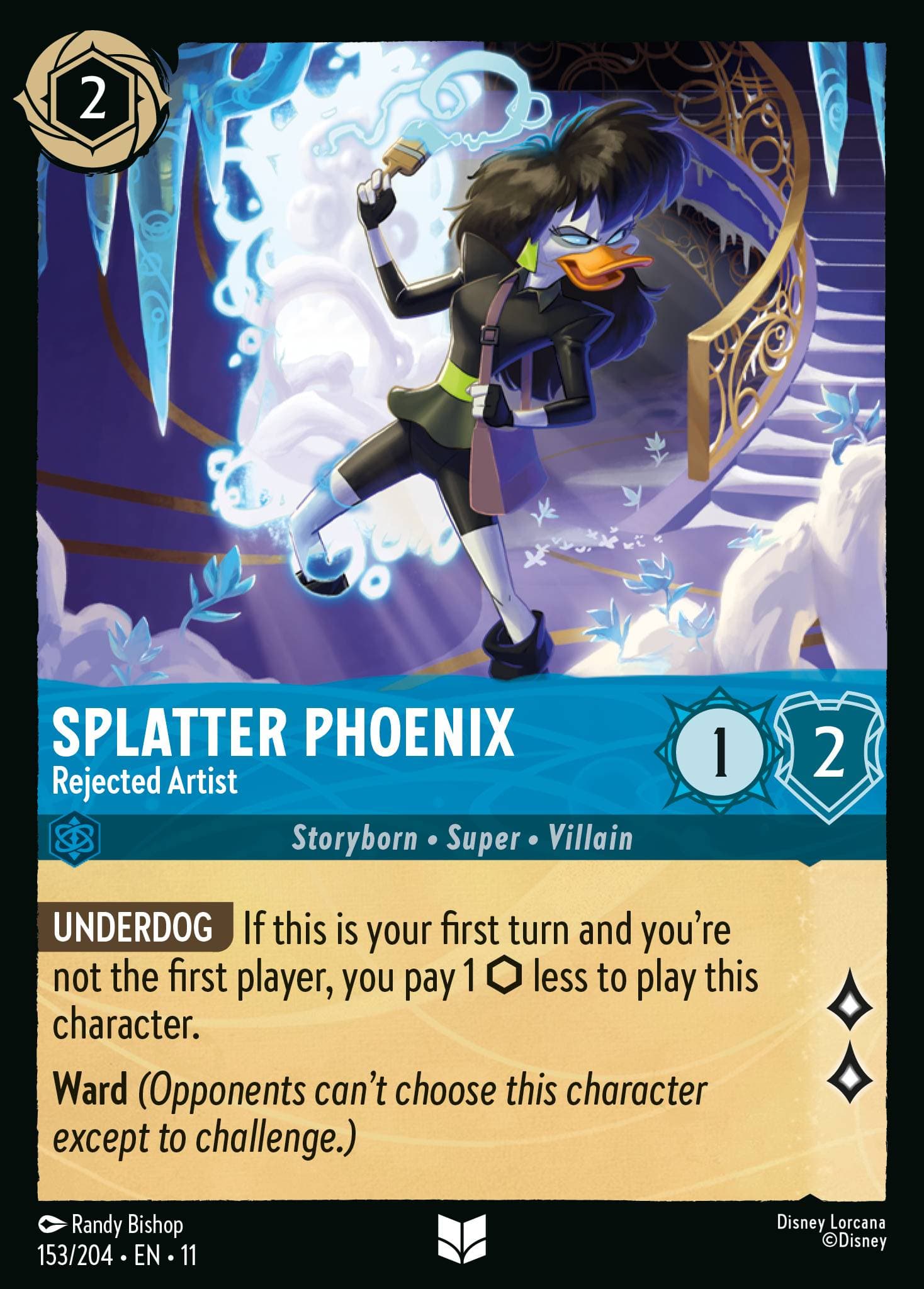 Splatter Phoenix - Rejected Artist — Winterspell