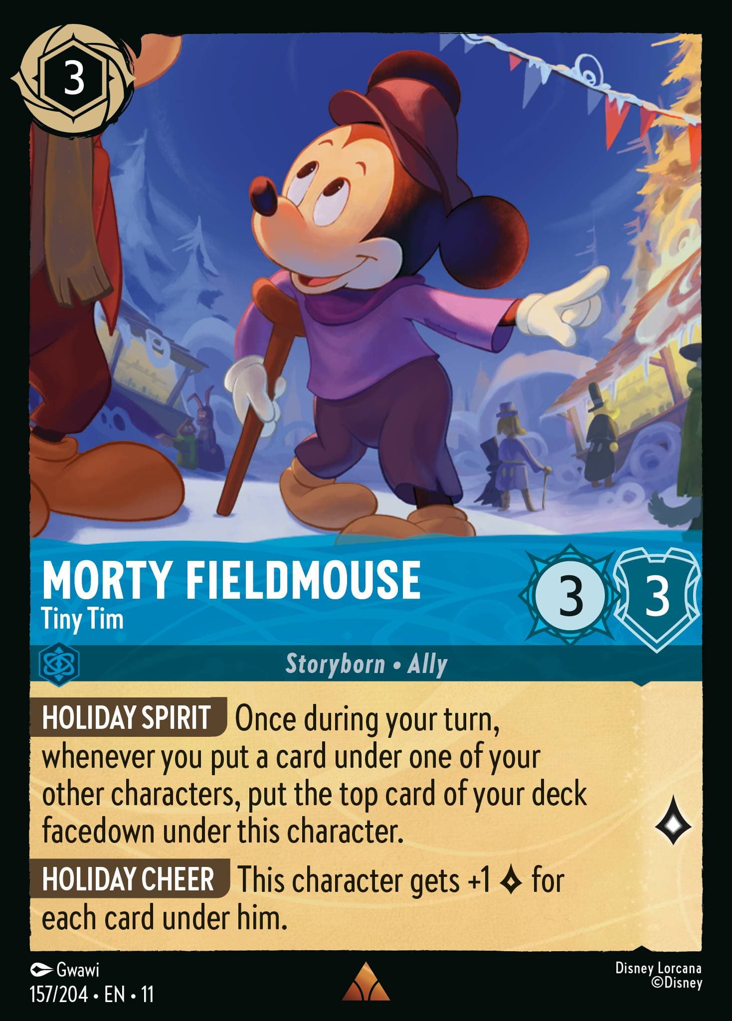 Morty Fieldmouse - Tiny Tim — Winterspell