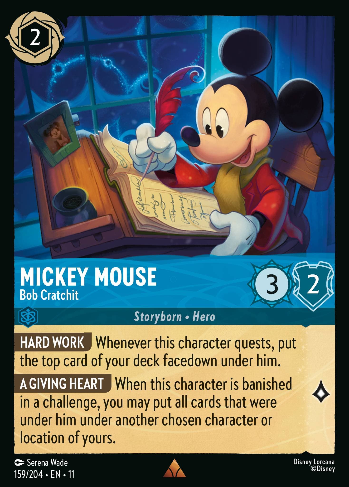 Mickey Mouse - Bob Cratchit — Winterspell