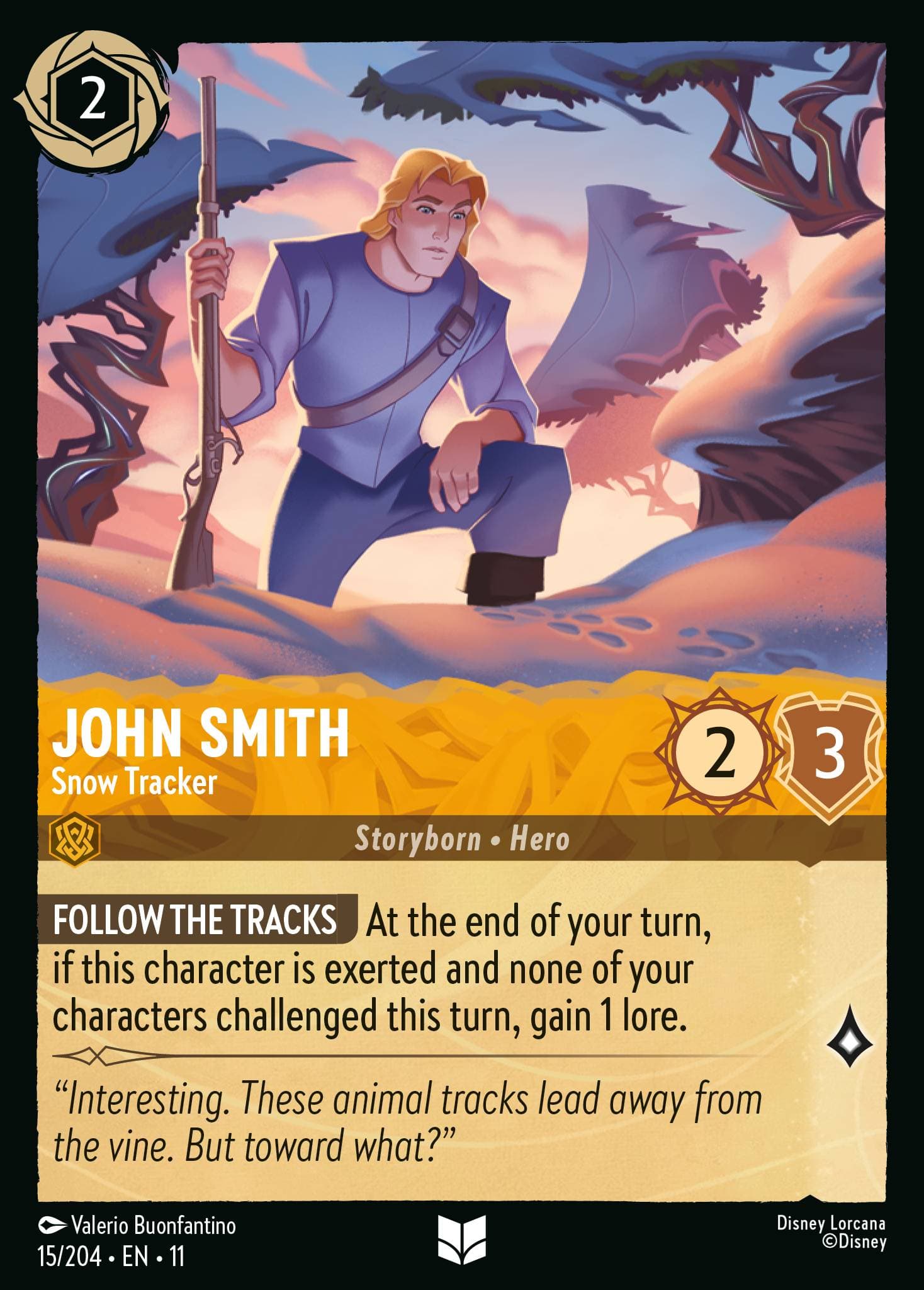 John Smith - Snow Tracker — Winterspell