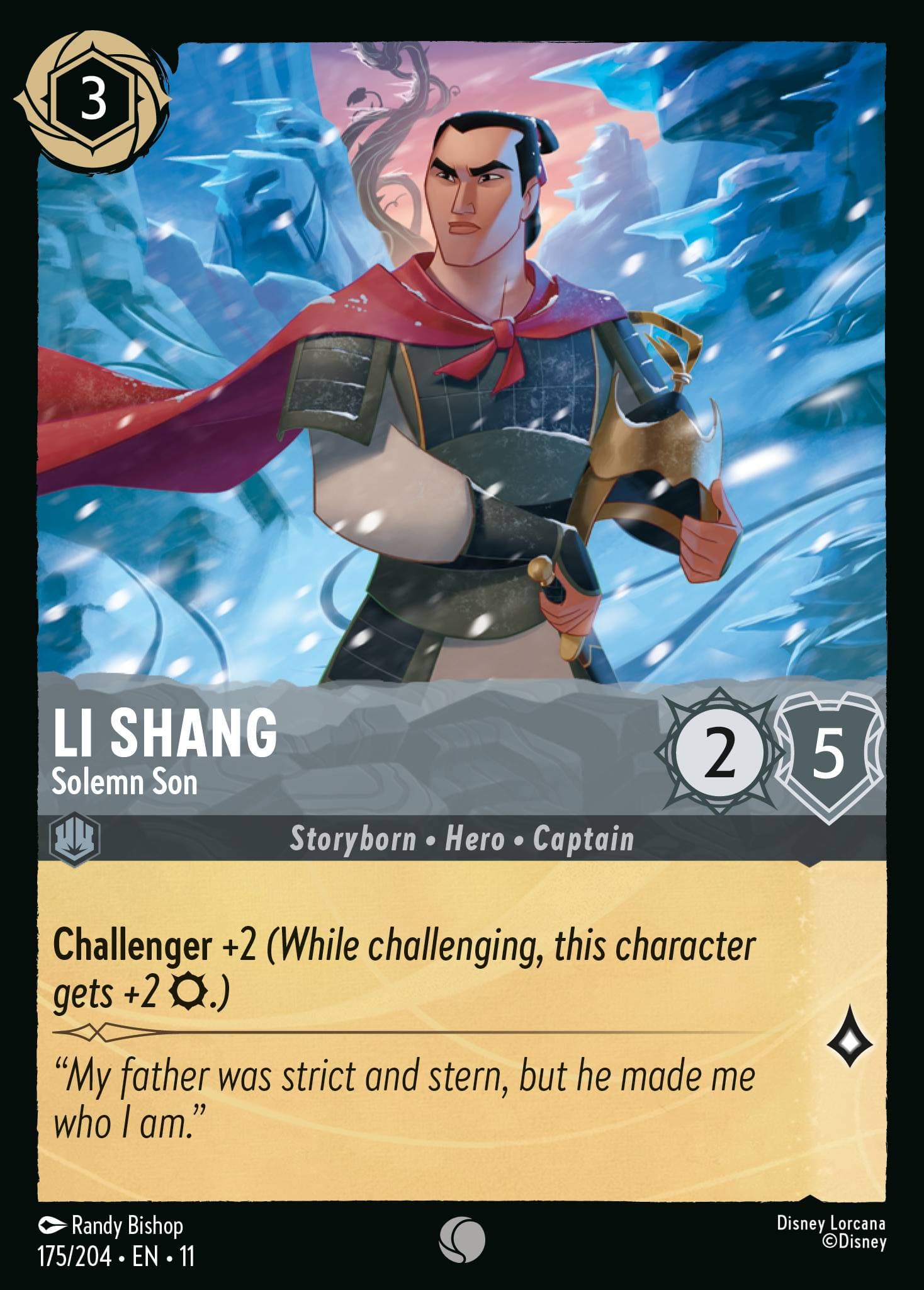 Li Shang - Solemn Son — Winterspell