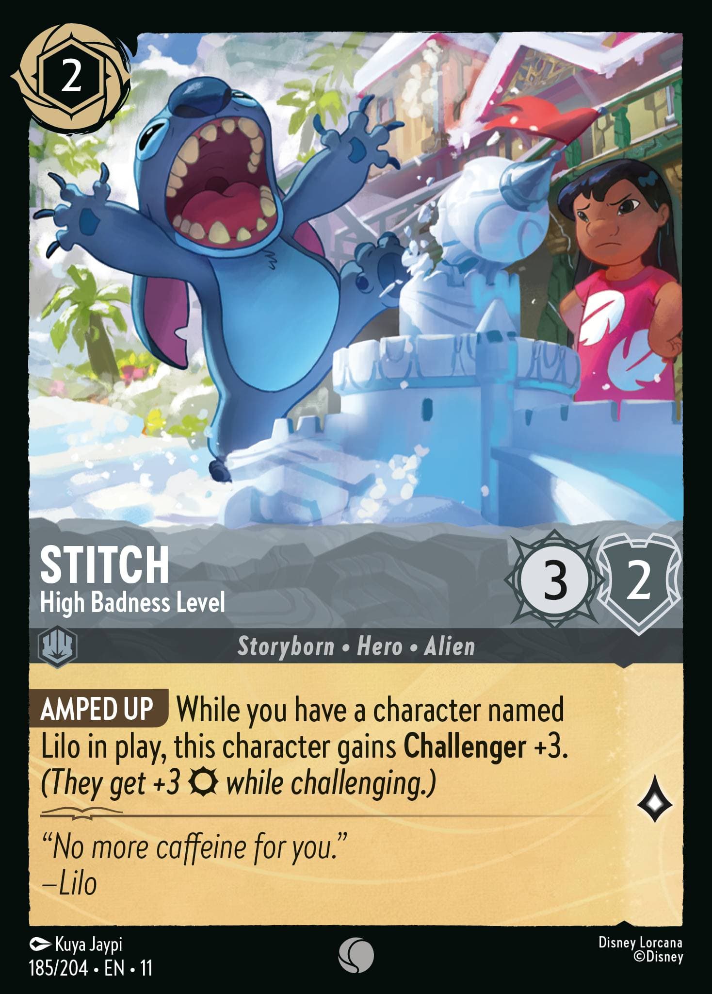 Stitch - High Badness Level — Winterspell