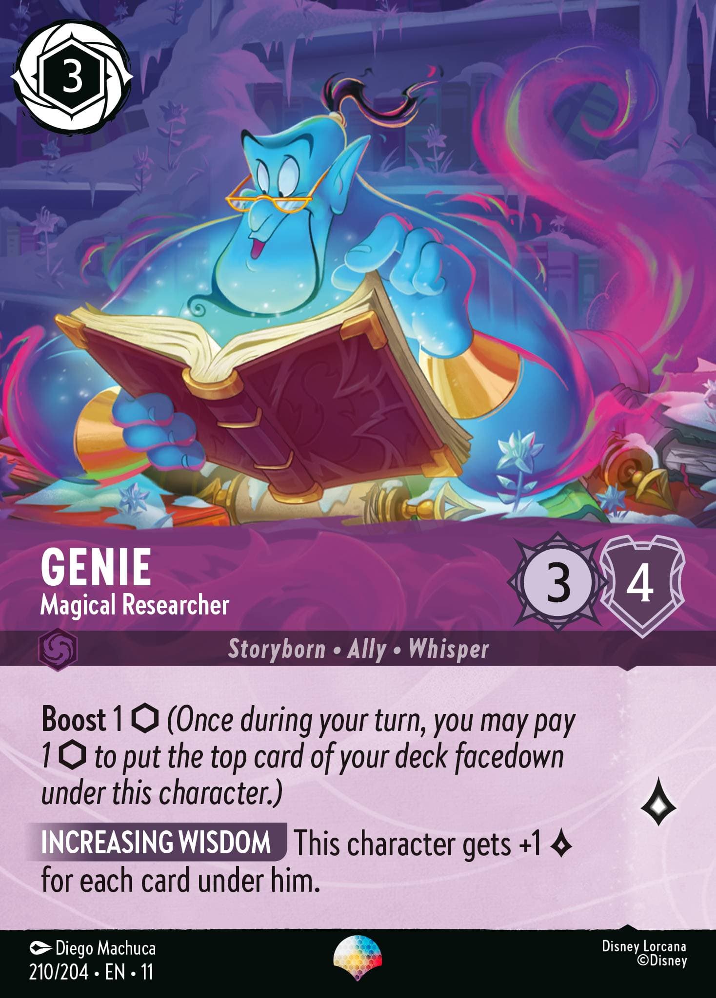 Genie - Magical Researcher — Winterspell