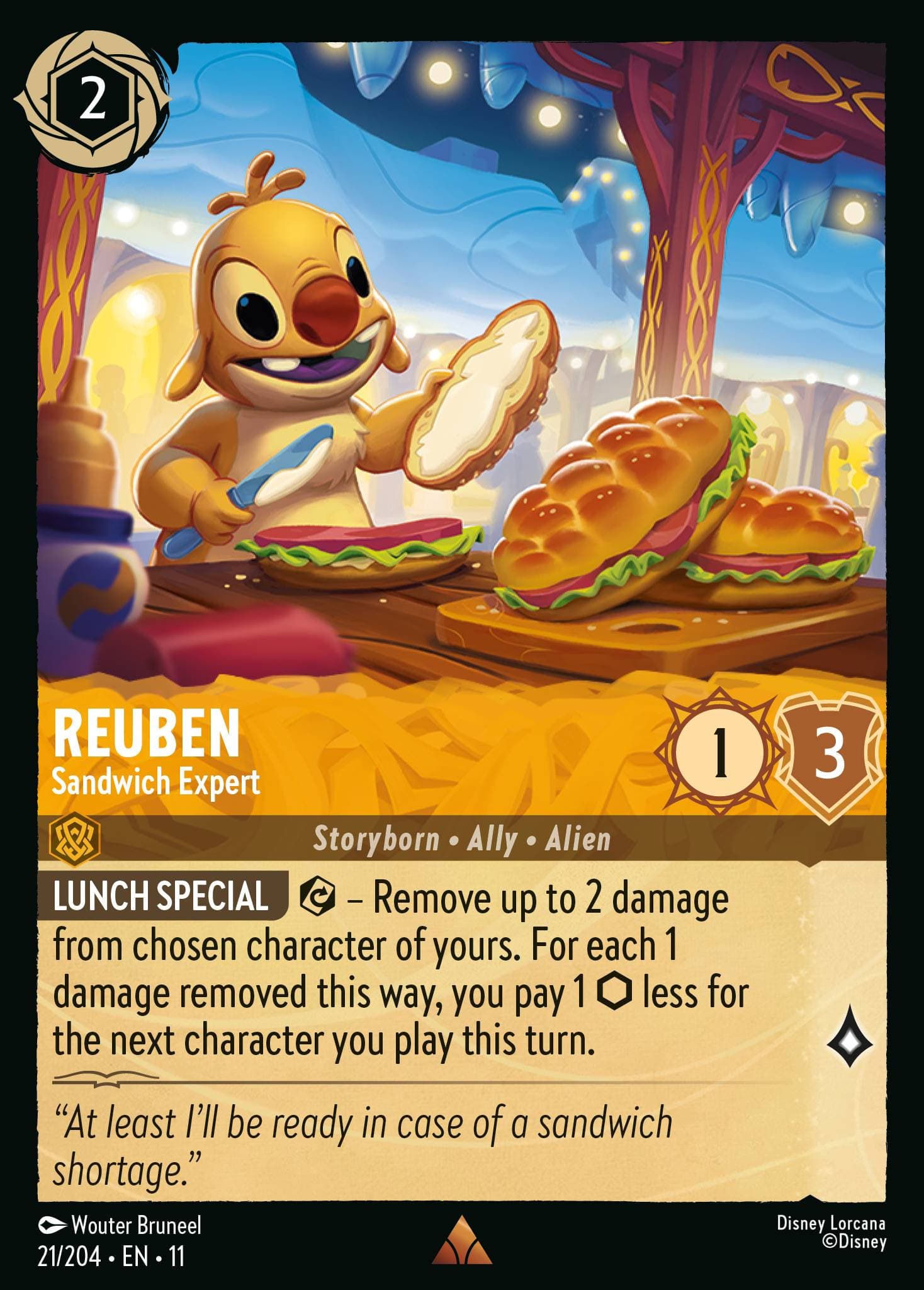 Reuben - Sandwich Expert — Winterspell