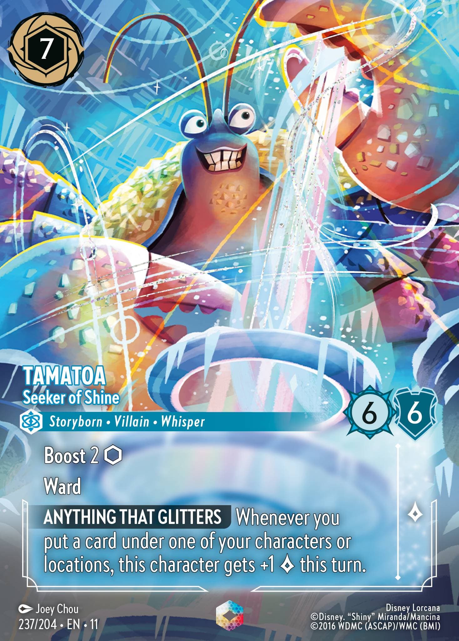 Tamatoa - Seeker of Shine — Winterspell