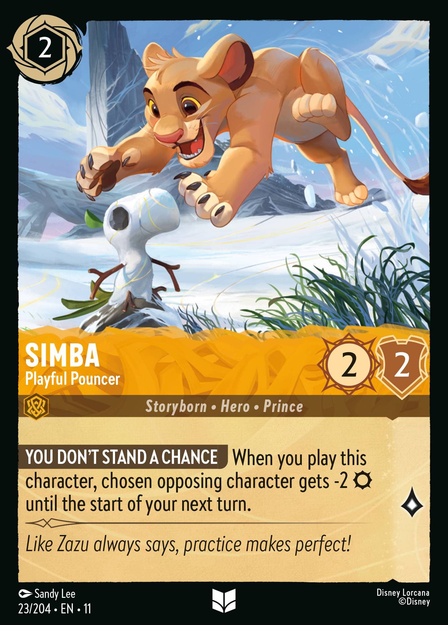 Simba - Playful Pouncer — Winterspell