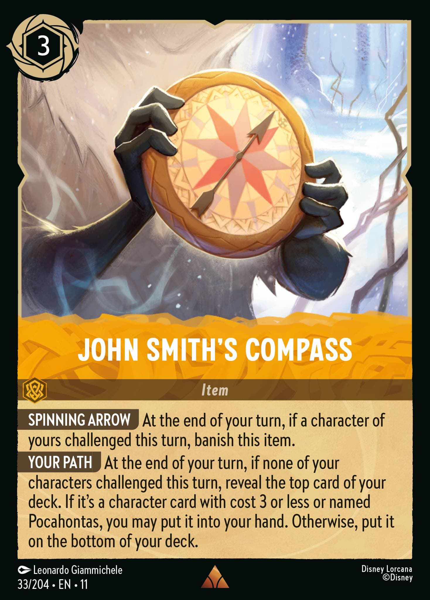 John Smith's Compass — Winterspell