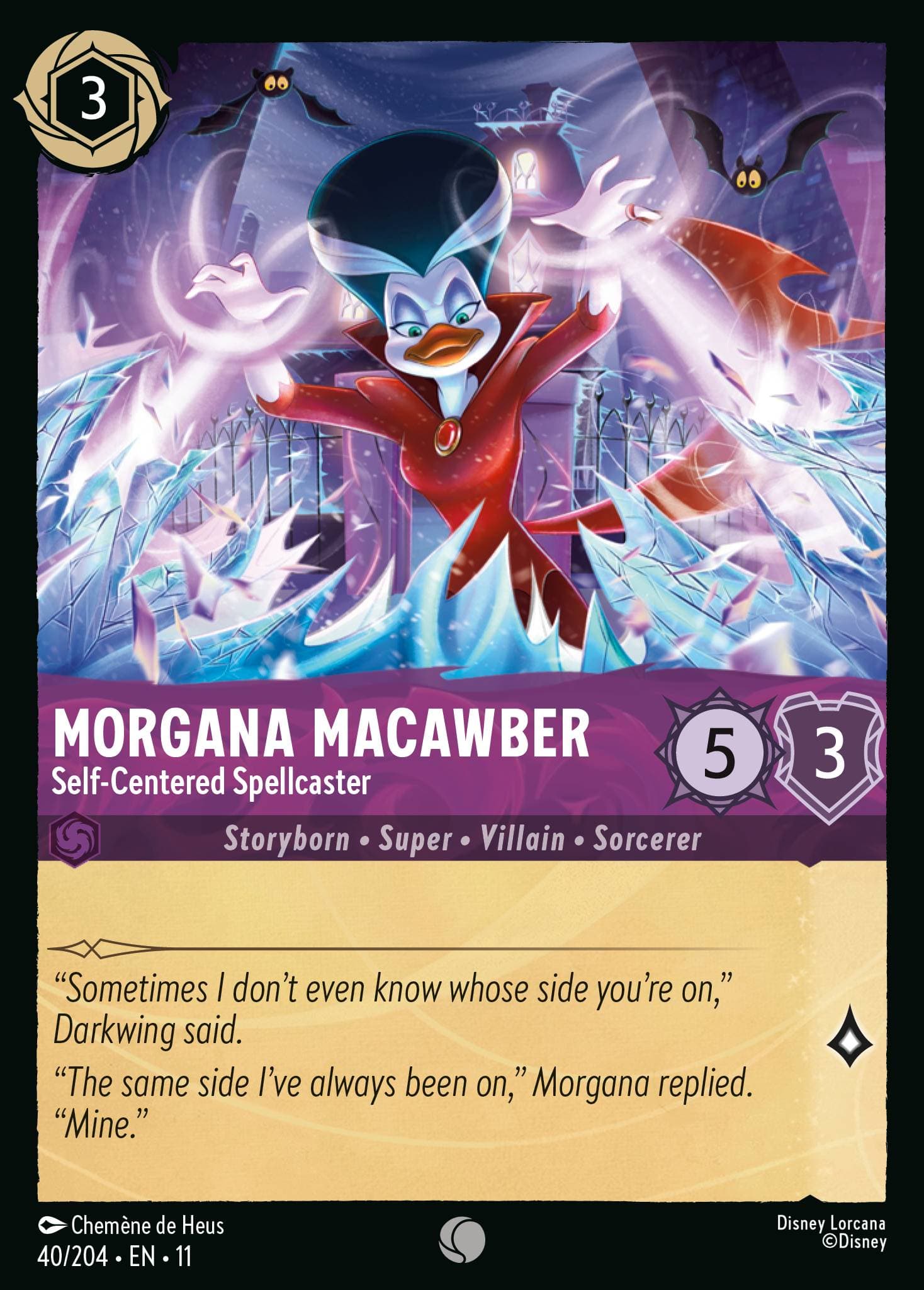 Morgana Macawber - Self-Centered Spellcaster — Winterspell