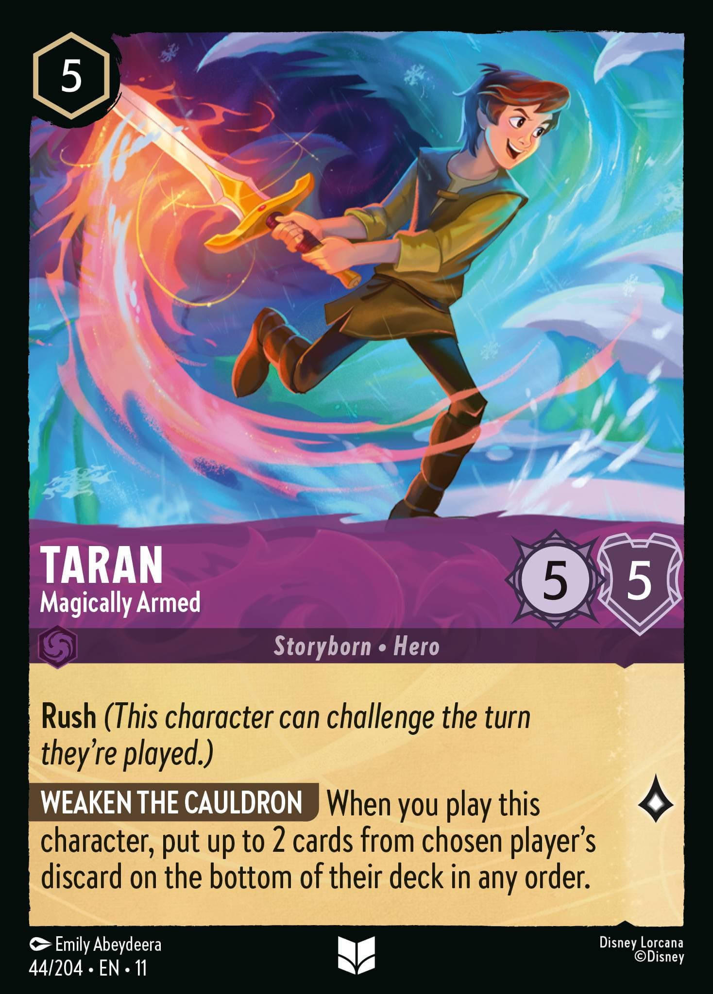 Taran - Magically Armed — Winterspell