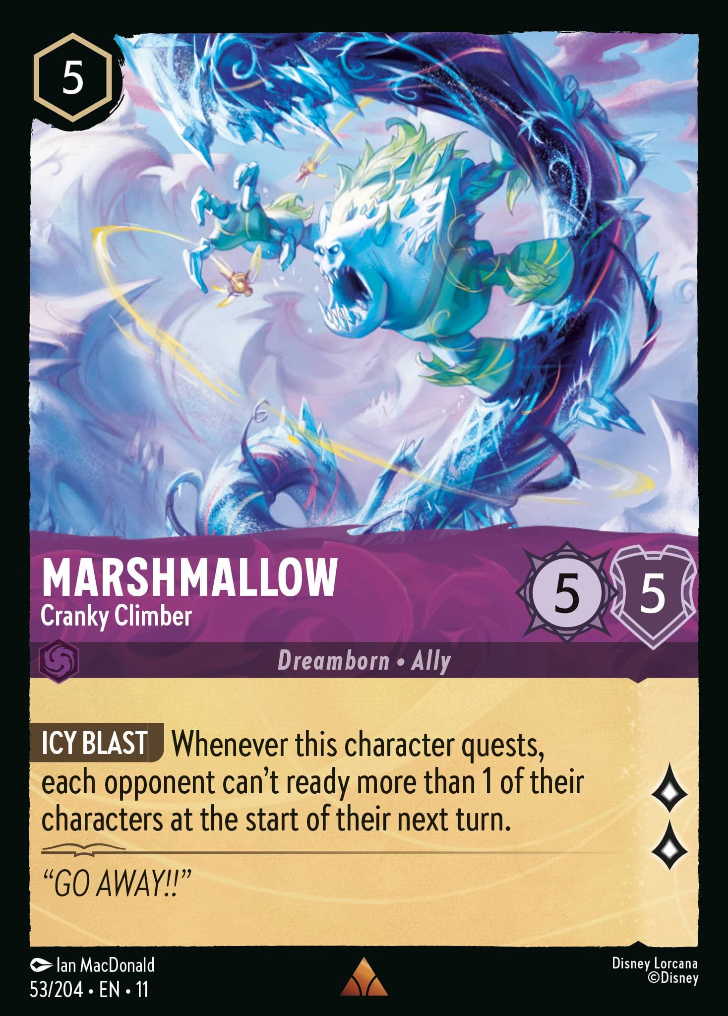 Marshmallow - Cranky Climber — Winterspell