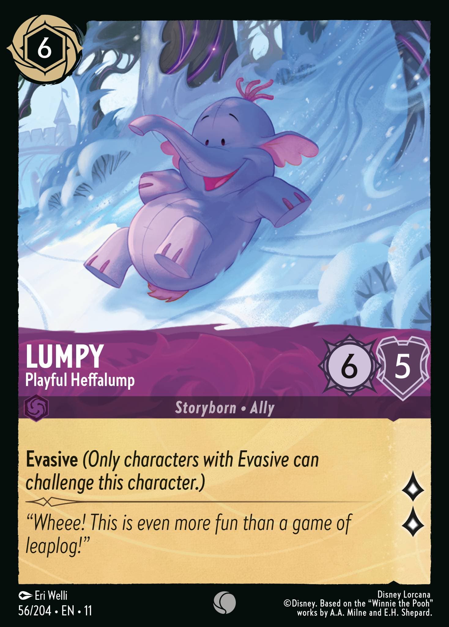 Lumpy - Playful Heffalump — Winterspell