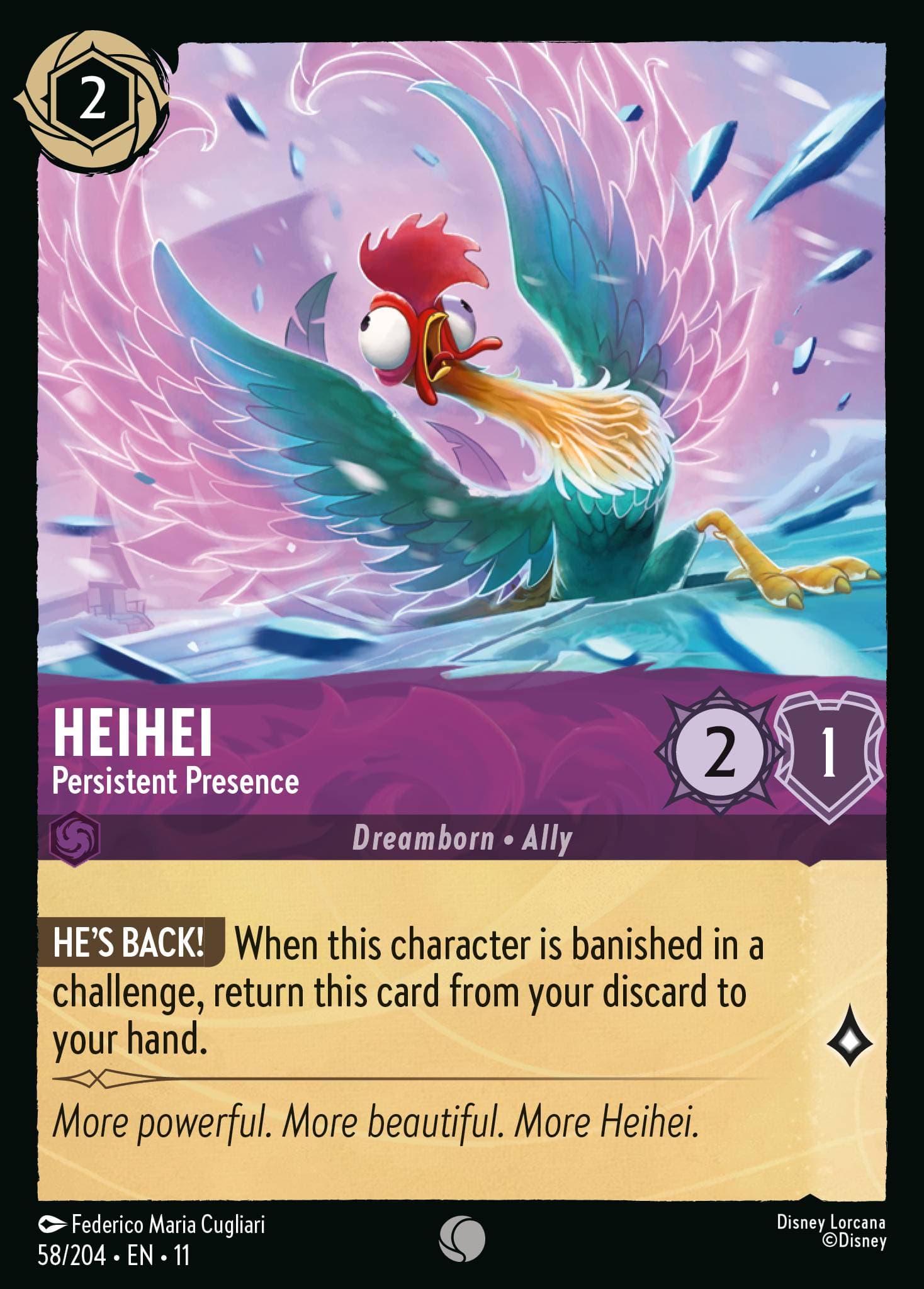 HeiHei - Persistent Presence — Winterspell