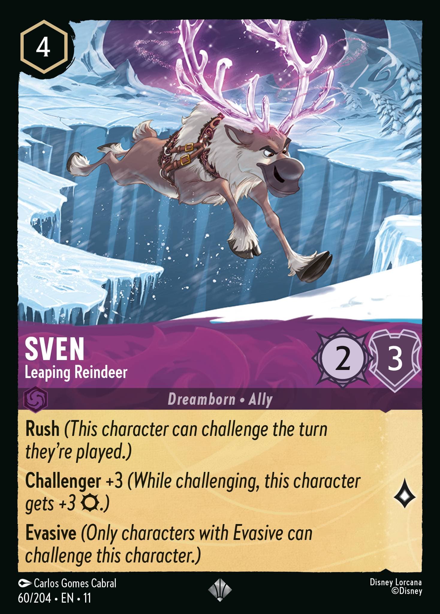 Sven - Leaping Reindeer — Winterspell