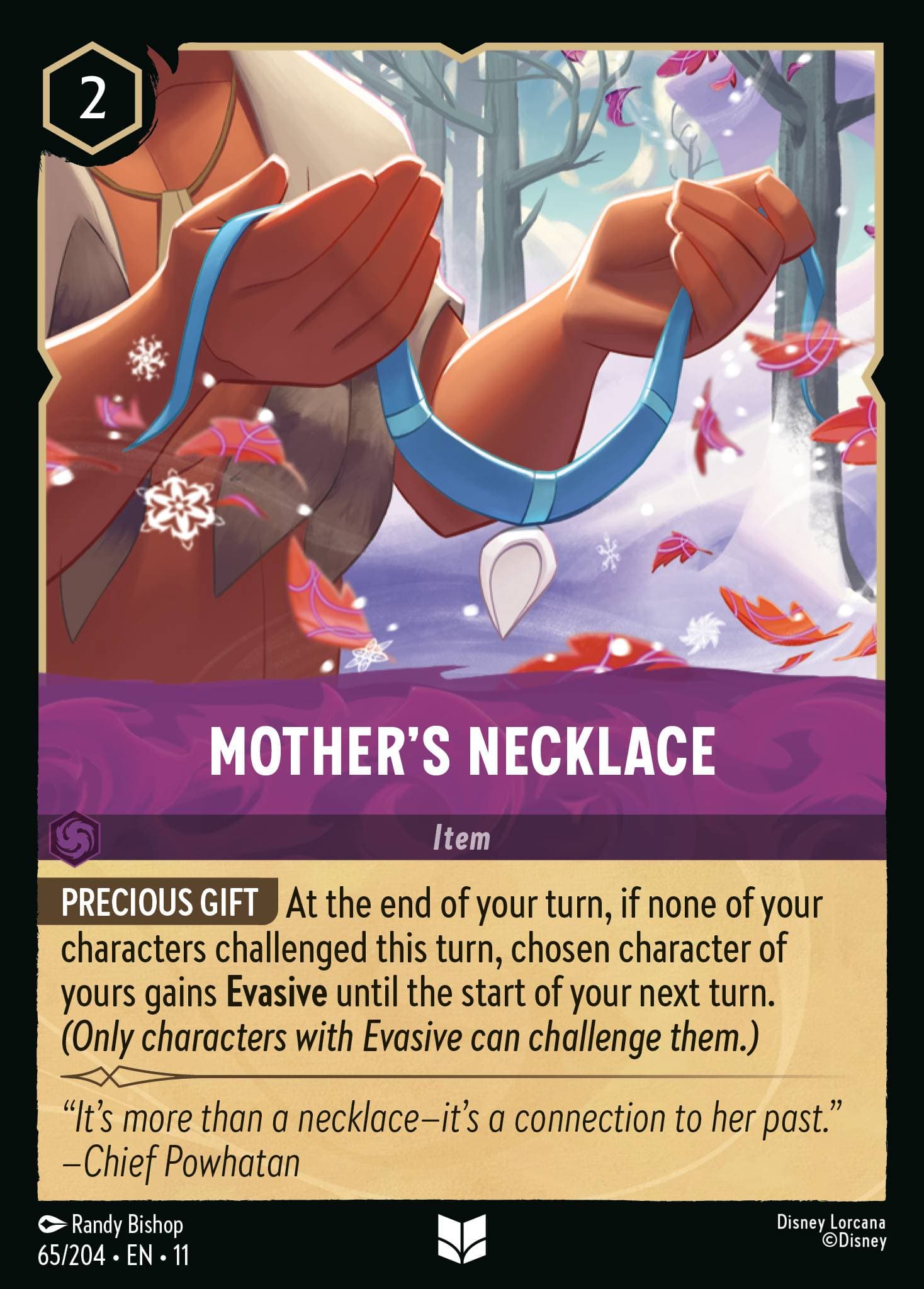 Mother's Necklace — Winterspell