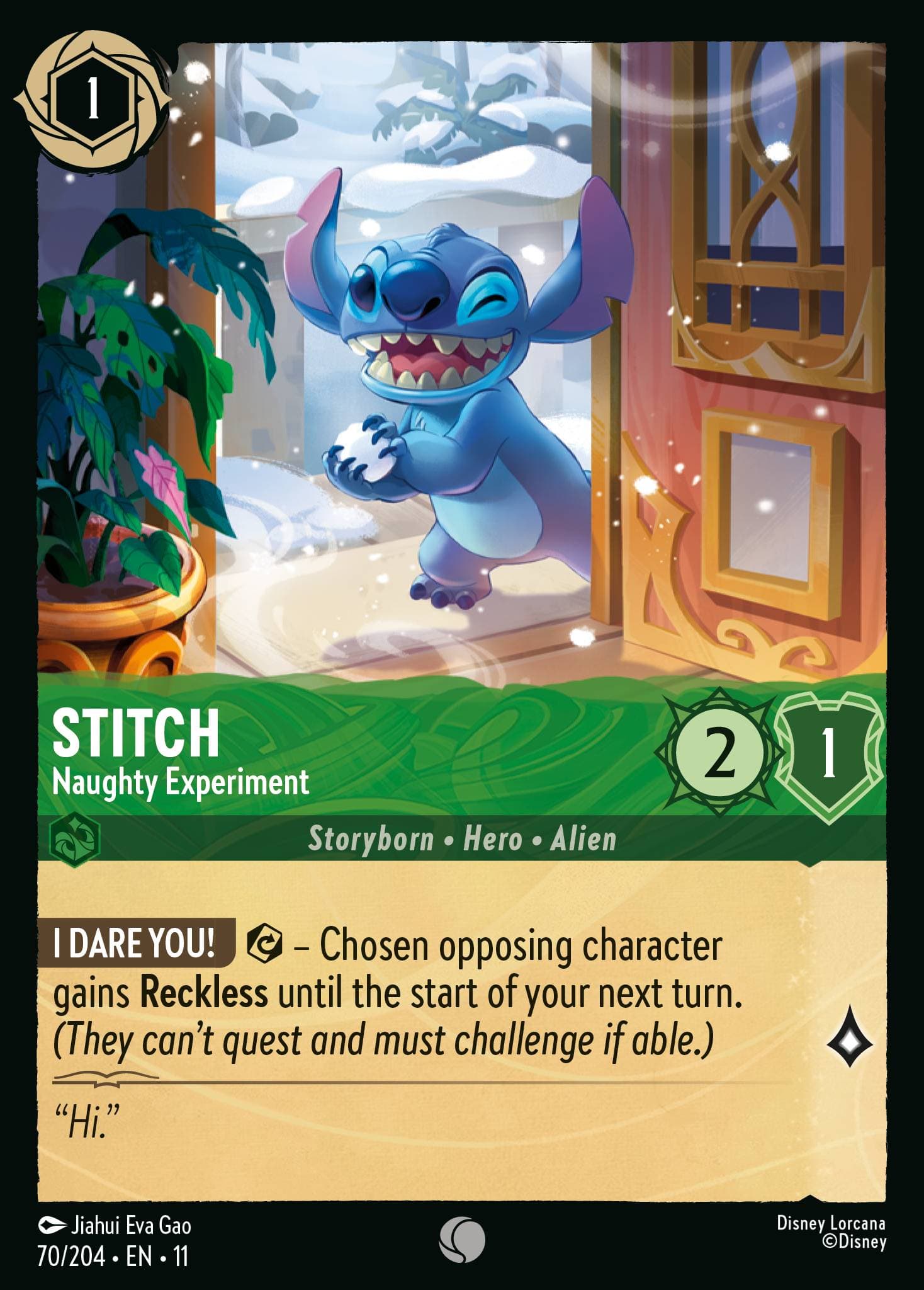 Stitch - Naughty Experiment — Winterspell