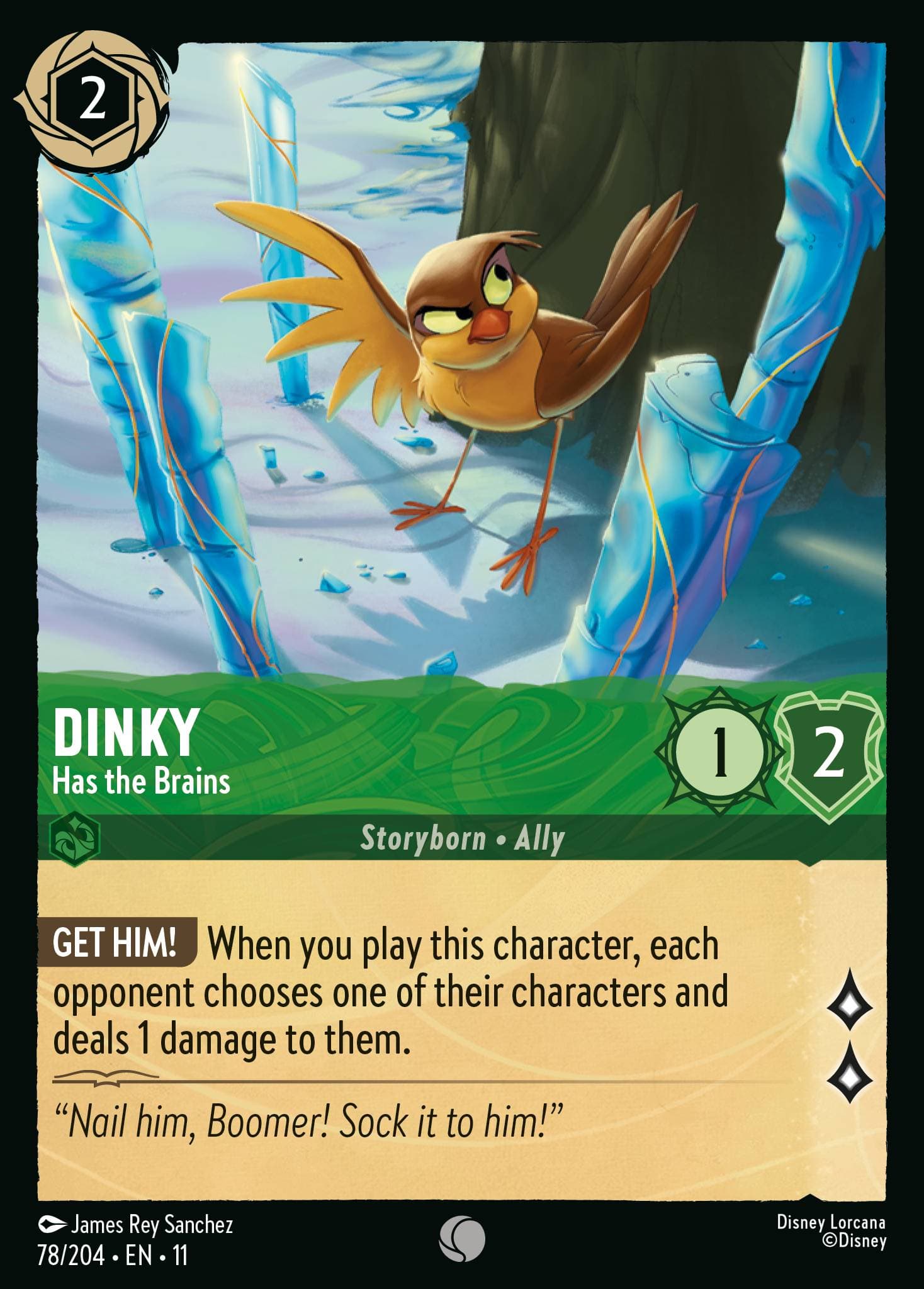 Dinky - Has the Brains — Winterspell