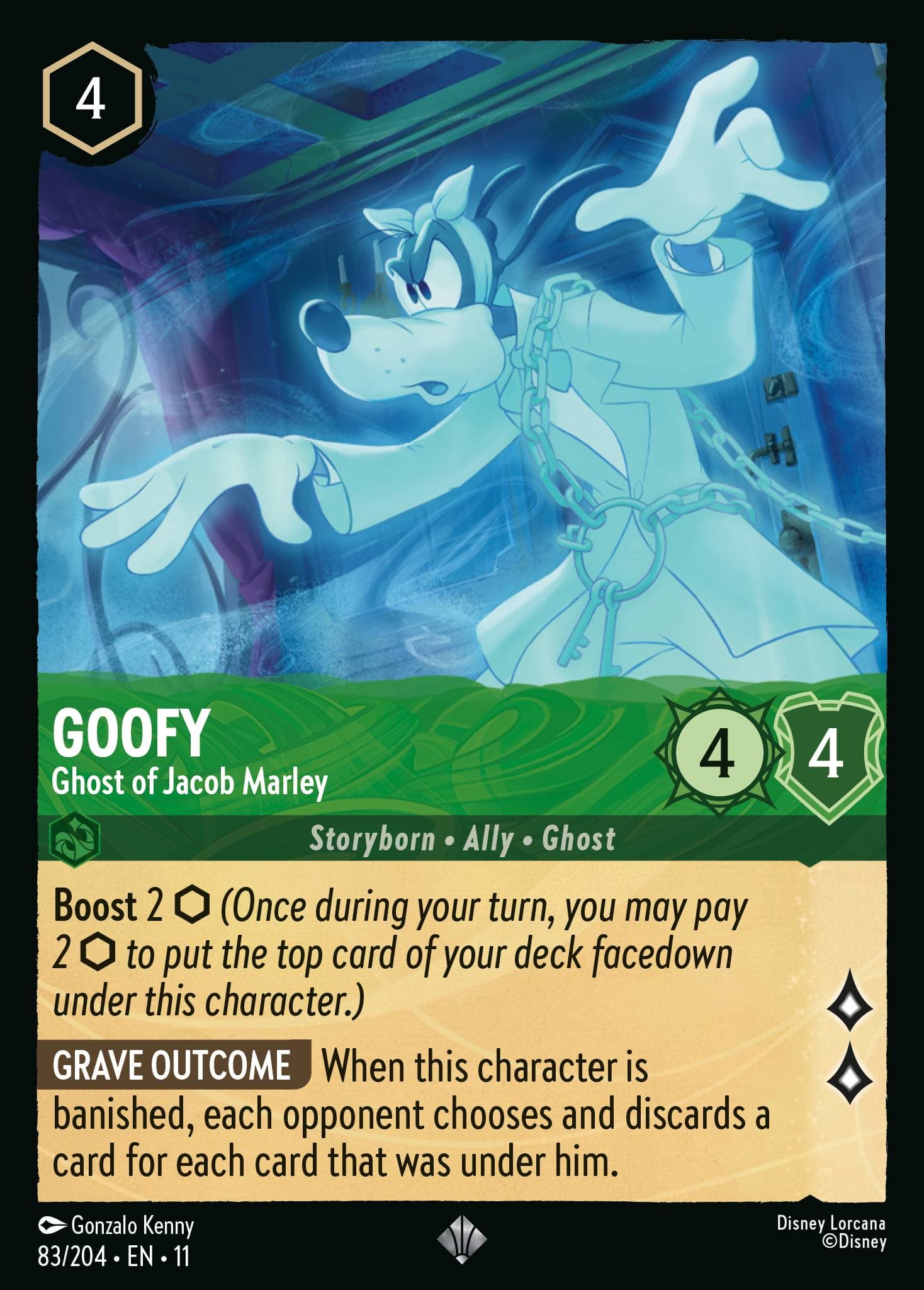 Goofy - Ghost of Jacob Marley — Winterspell