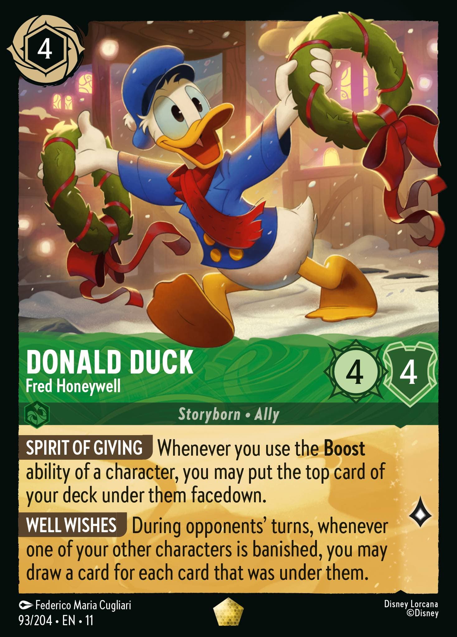 Donald Duck - Fred Honeywell — Winterspell