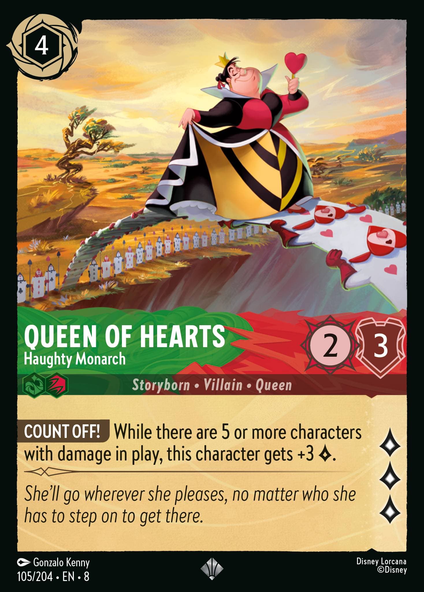 Queen of Hearts - Haughty Monarch — Reign of Jafar