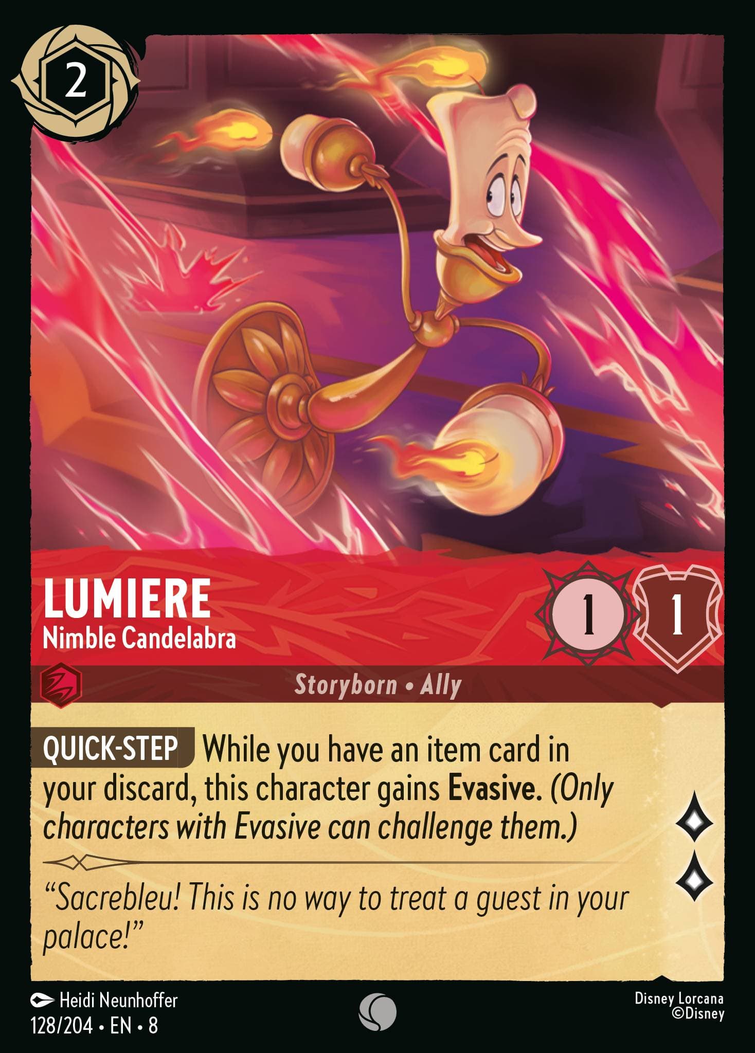 Lumiere - Nimble Candelabra — Reign of Jafar