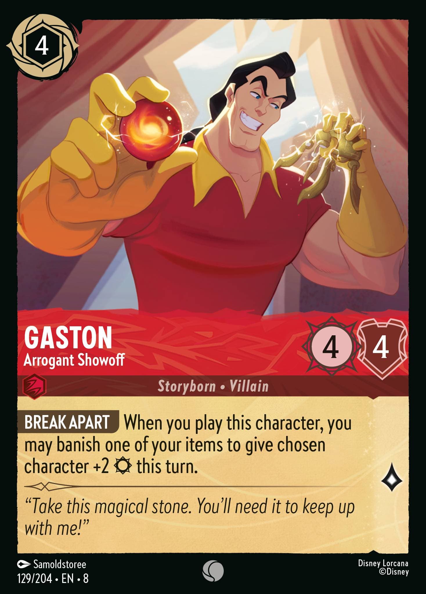 Gaston - Arrogant Showoff — Reign of Jafar