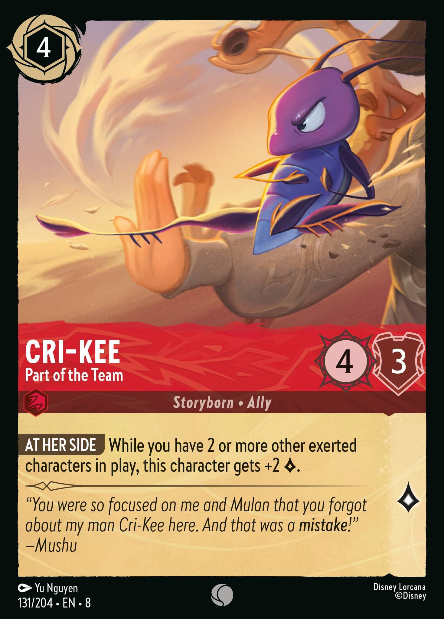 Cri-Kee - Part of the Team — Reign of Jafar