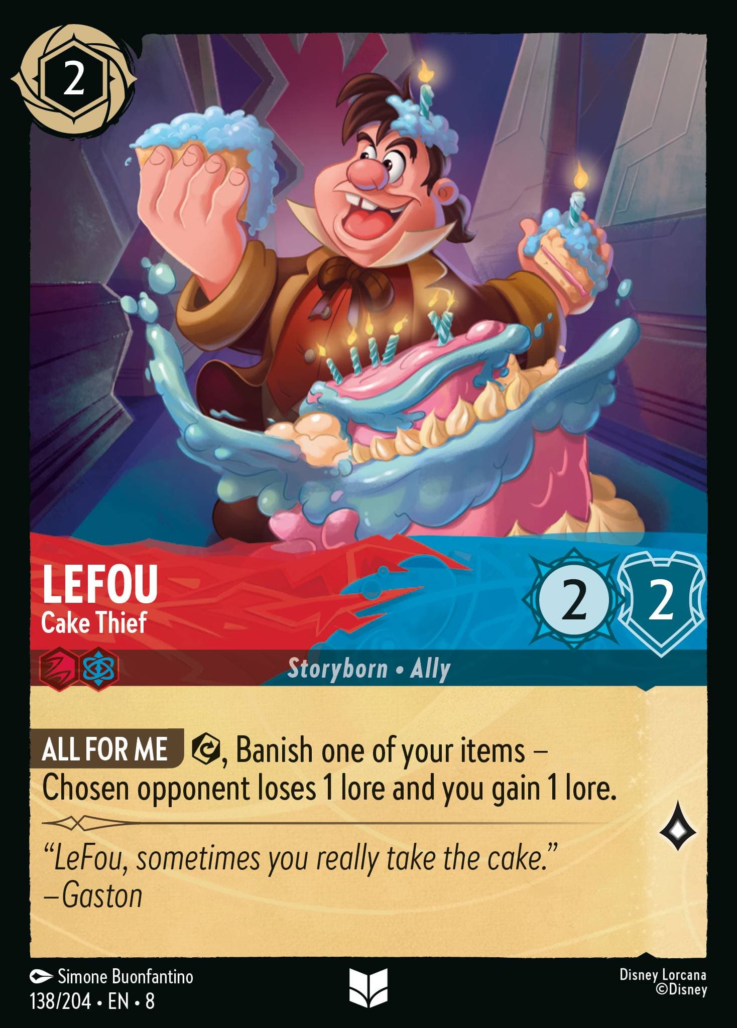 LeFou - Cake Thief — Reign of Jafar