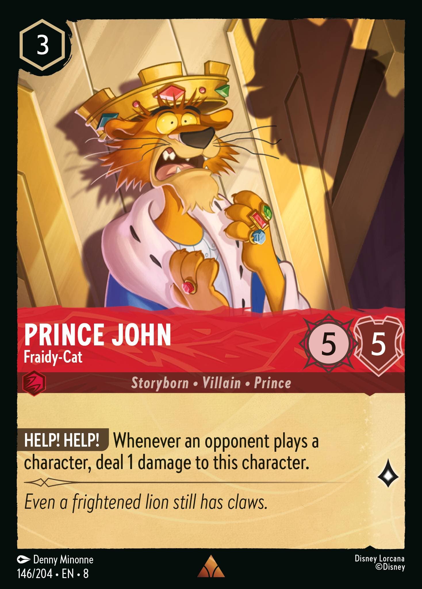 Prince John - Fraidy-Cat — Reign of Jafar