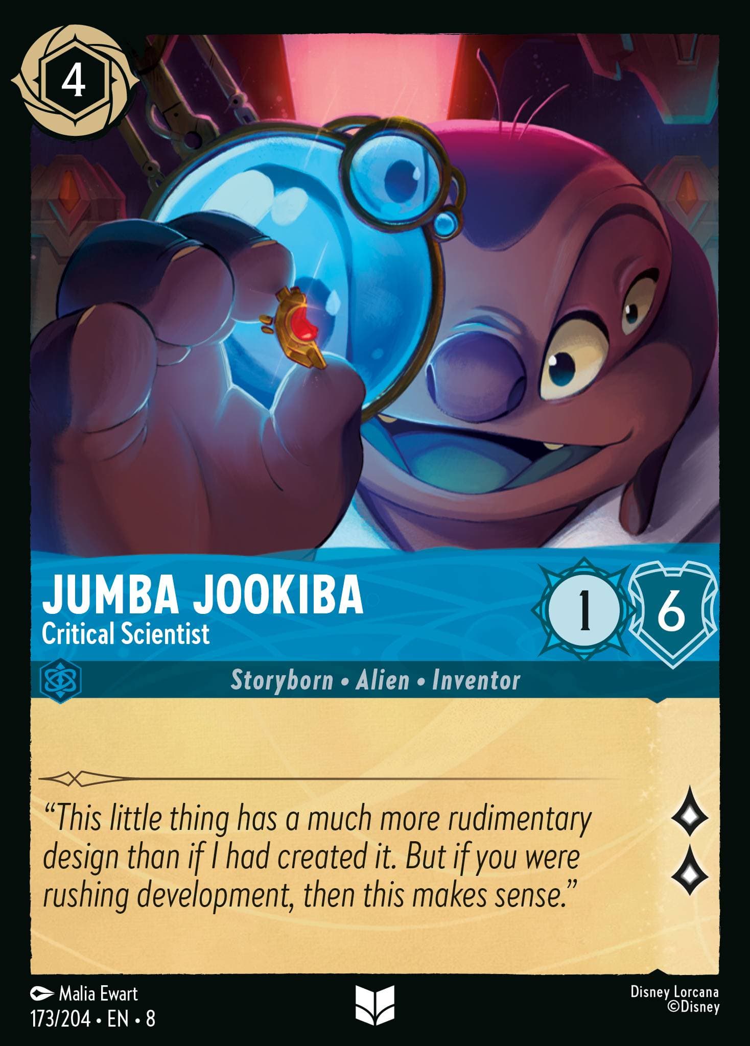 Jumba Jookiba - Critical Scientist — Reign of Jafar