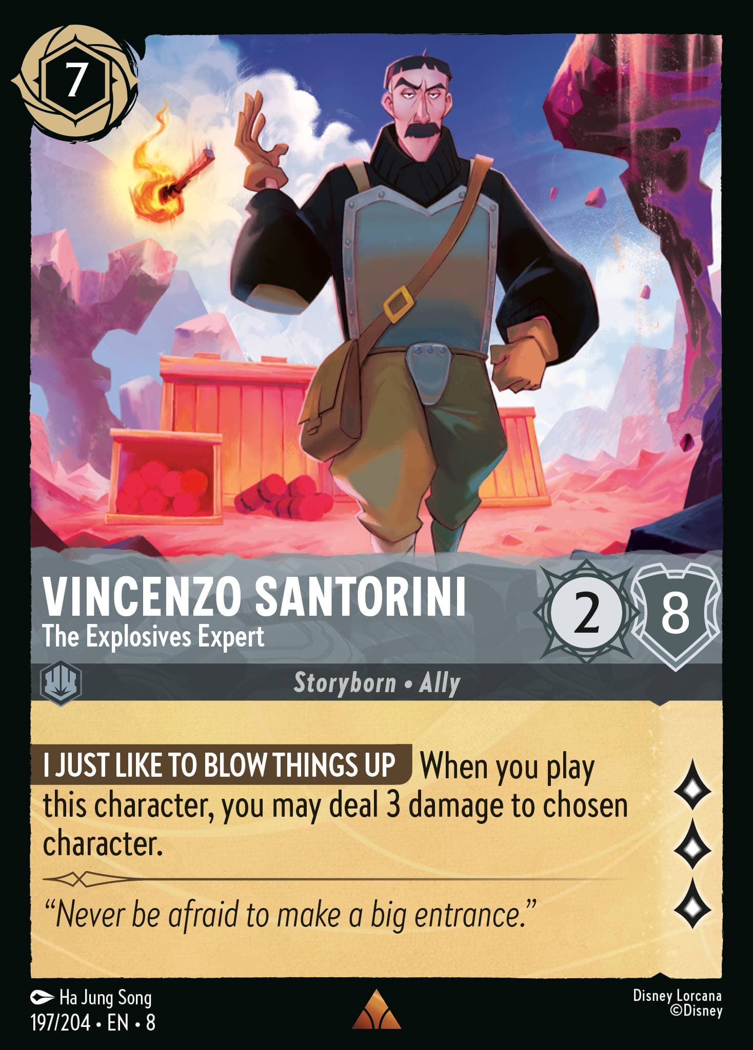 Vincenzo Santorini - The Explosives Expert — Reign of Jafar
