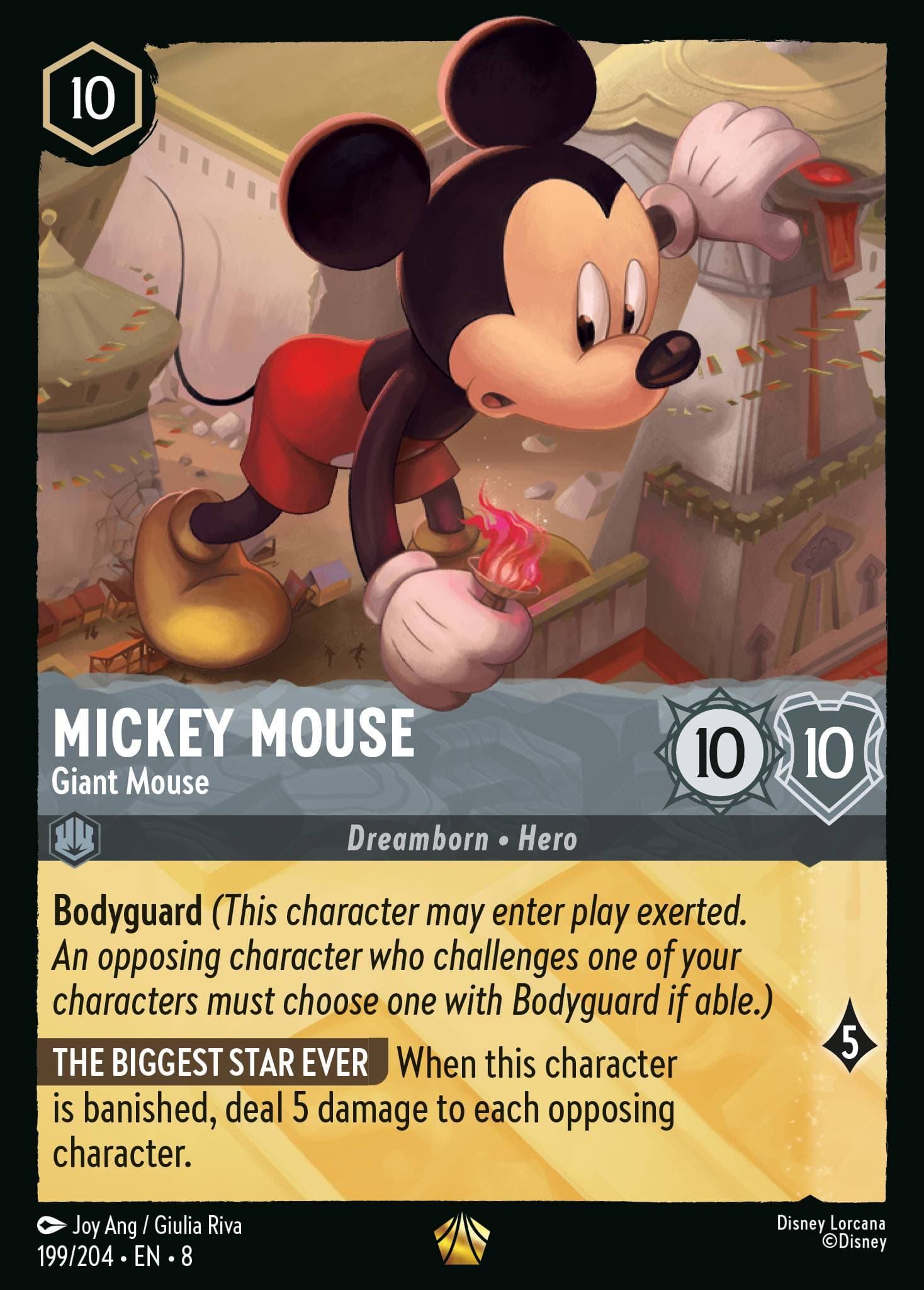 Mickey Mouse - Giant Mouse — Reign of Jafar