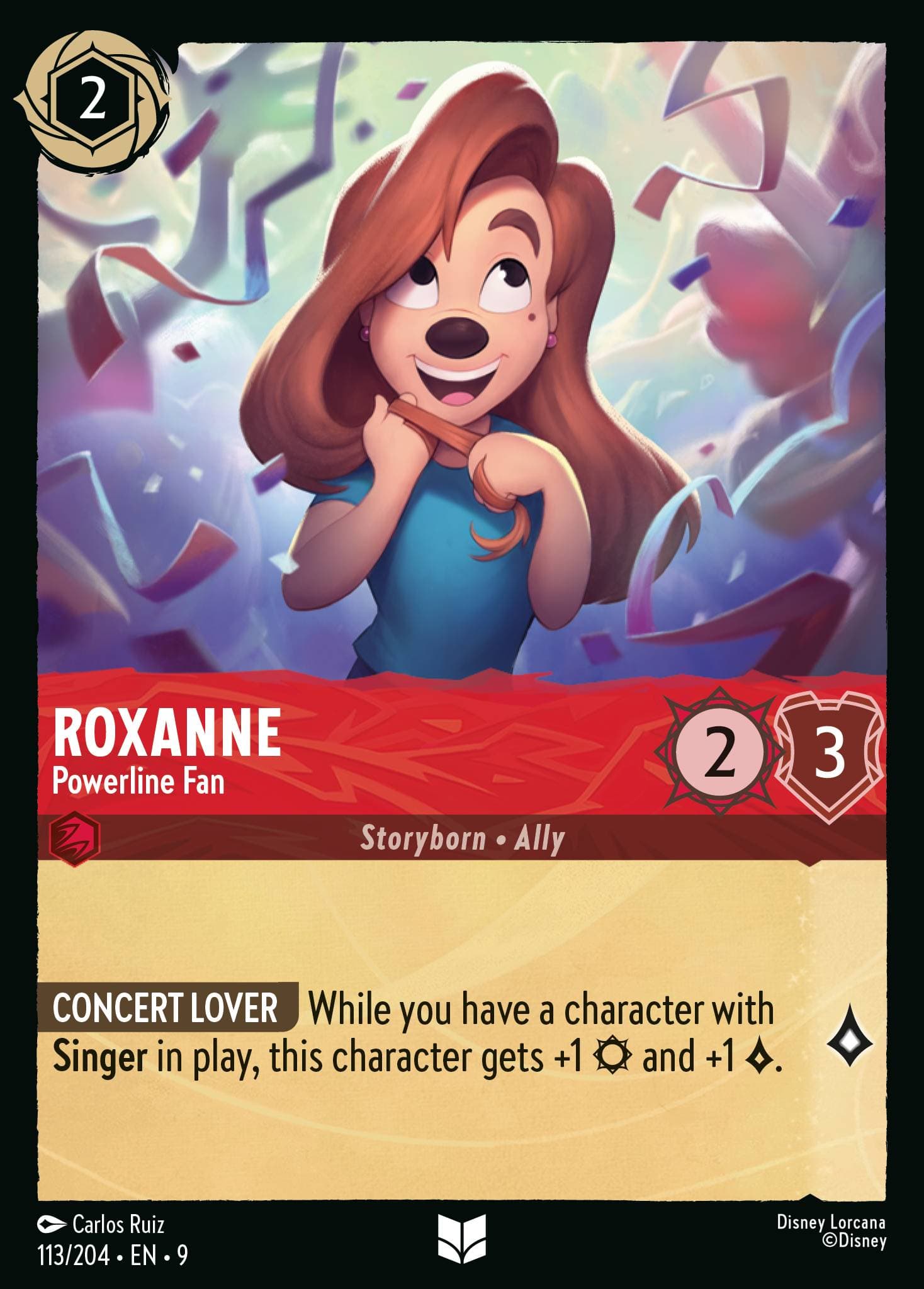 Roxanne - Powerline Fan — Fabled