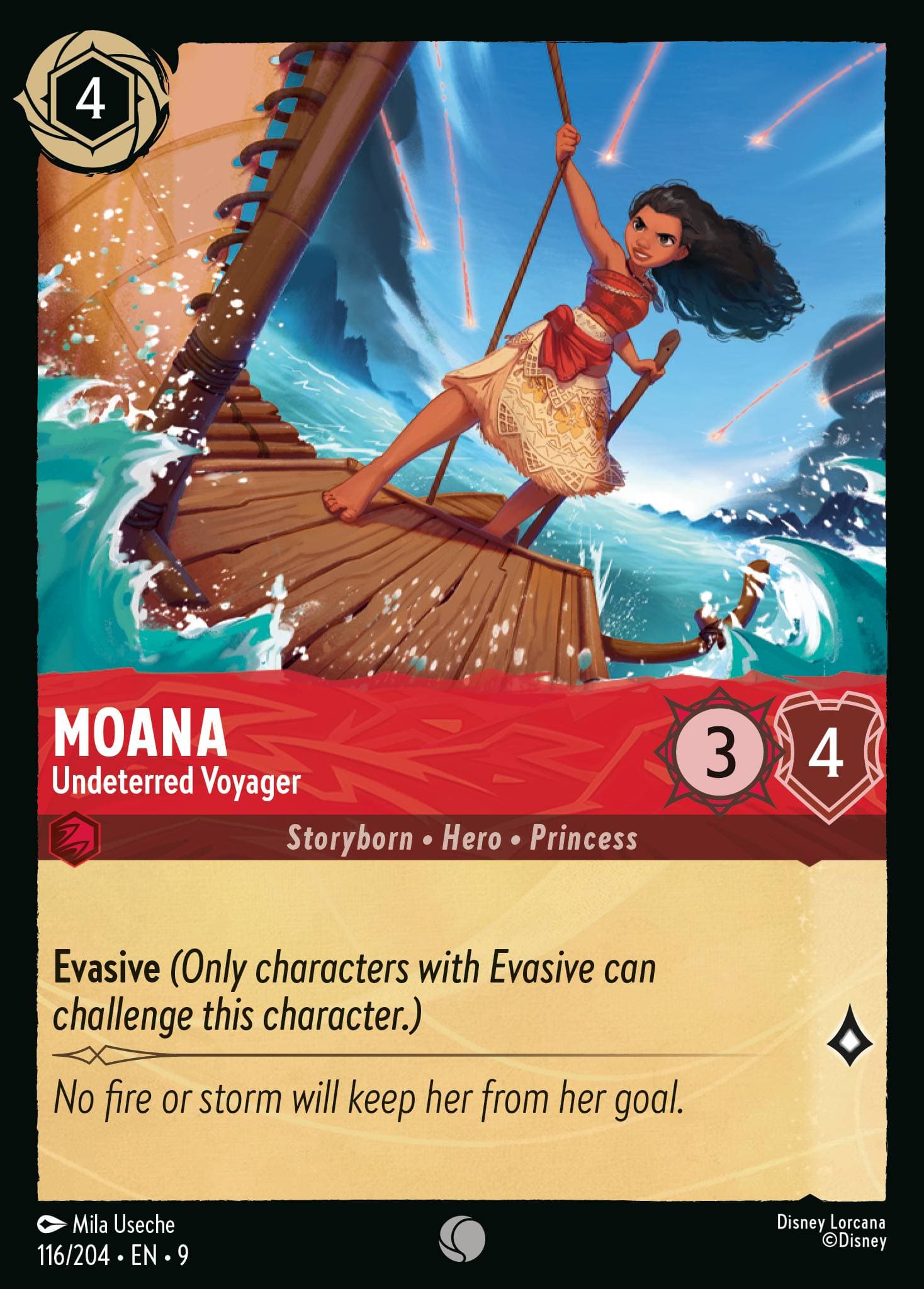 Moana - Undeterred Voyager — Fabled