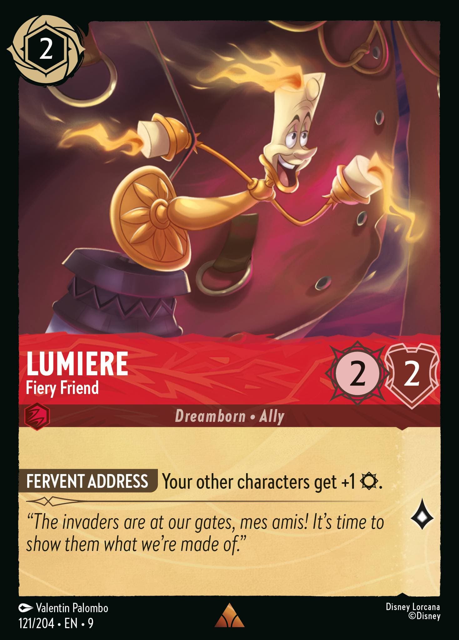 Lumiere - Fiery Friend — Fabled