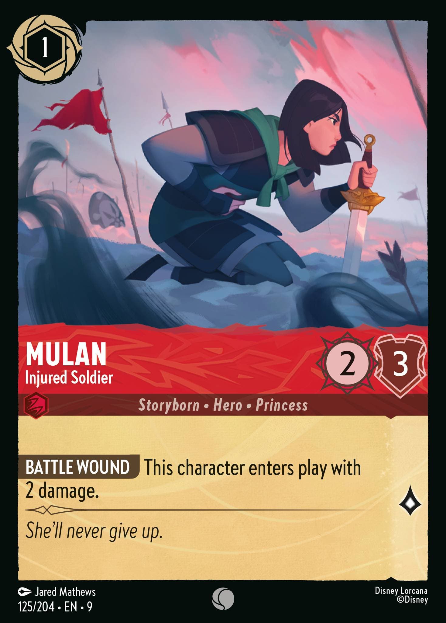 Mulan - Injured Soldier — Fabled
