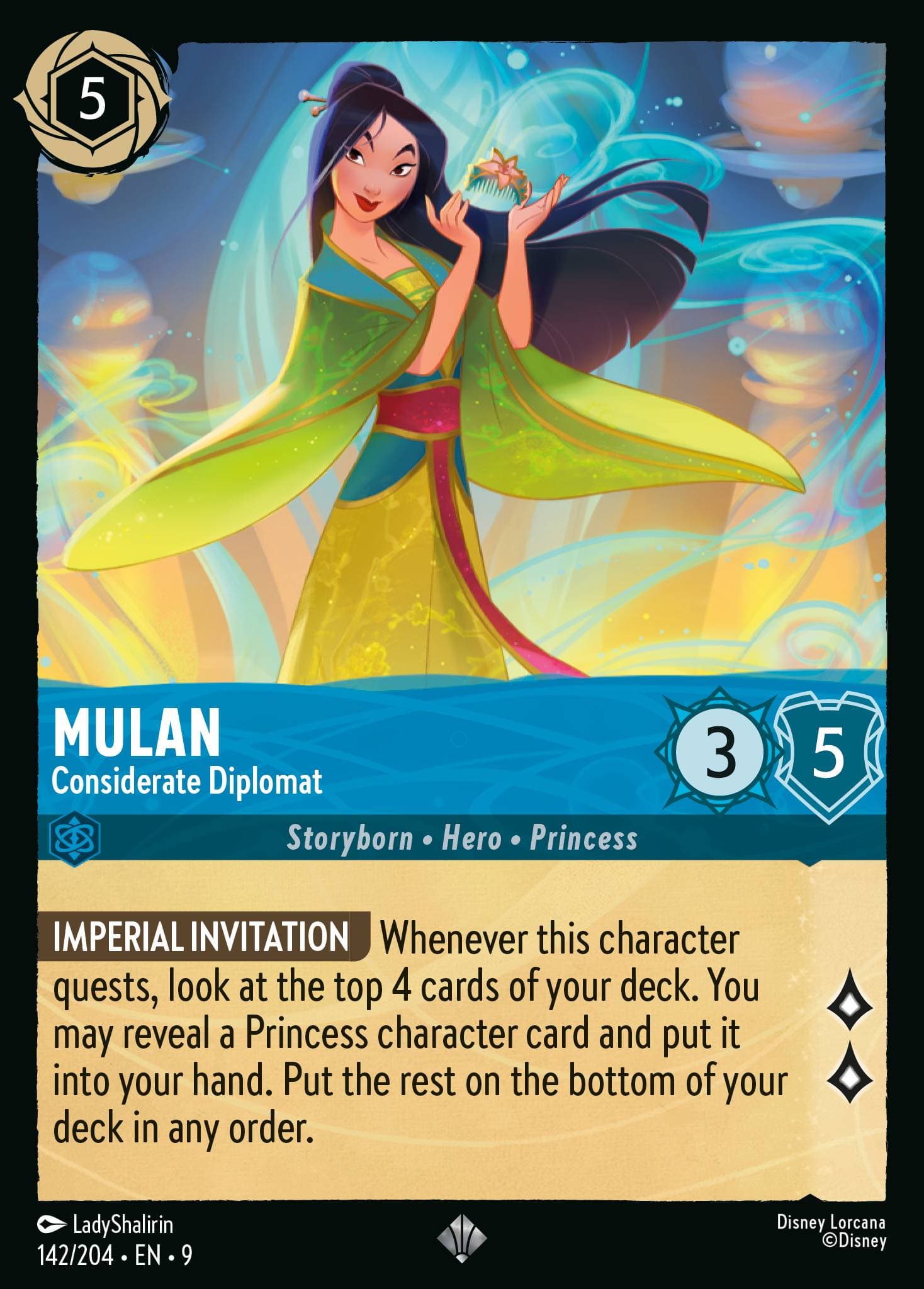 Mulan - Considerate Diplomat — Fabled