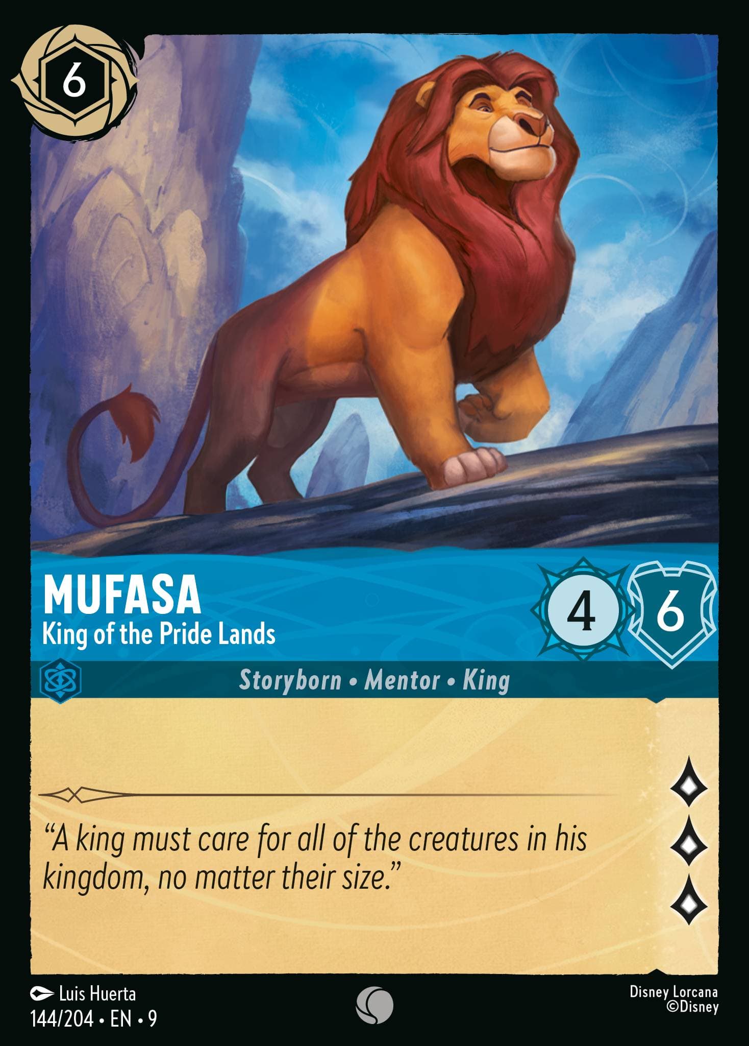 Mufasa - King of the Pride Lands — Fabled