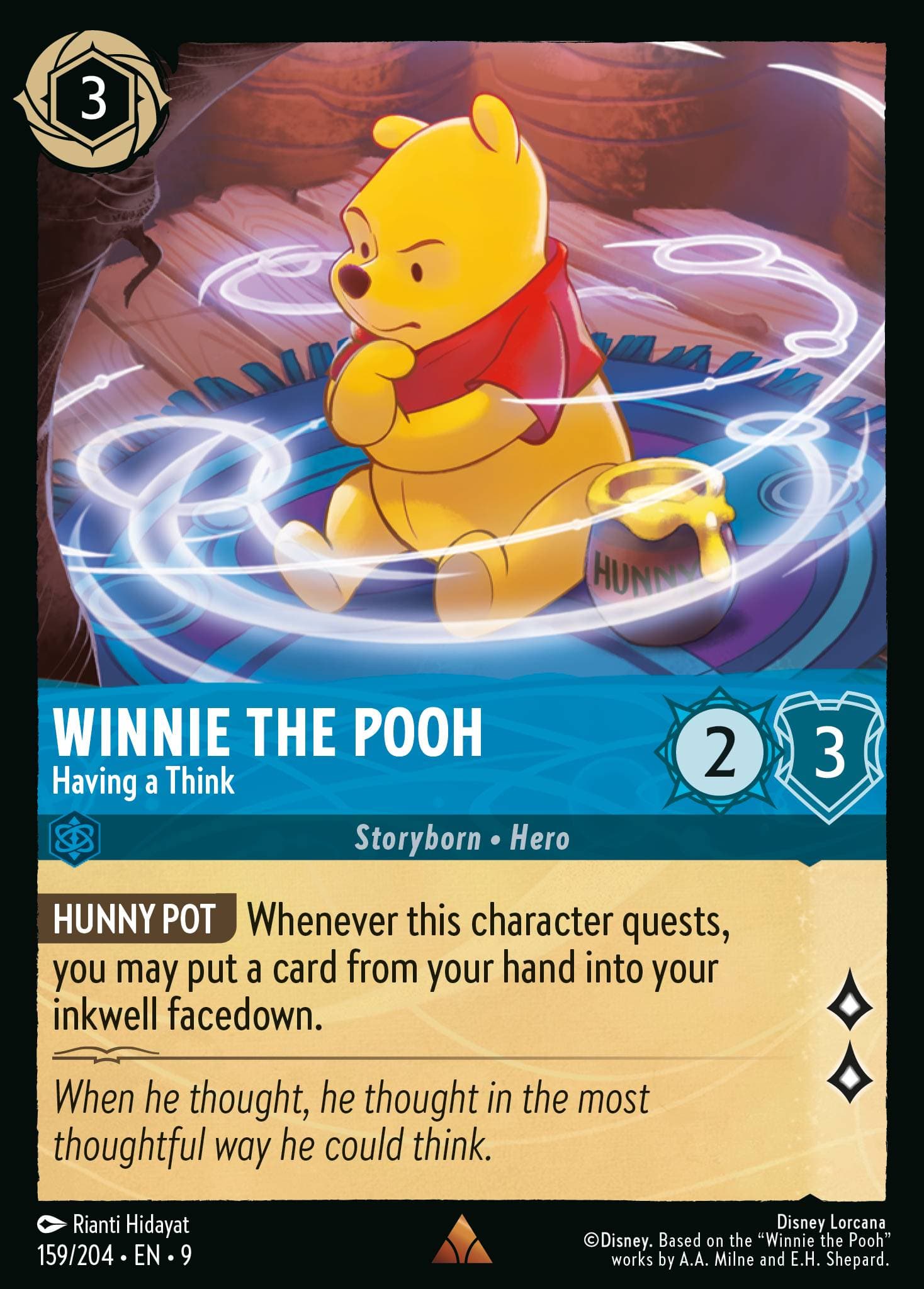 Winnie the Pooh - Having a Think — Fabled
