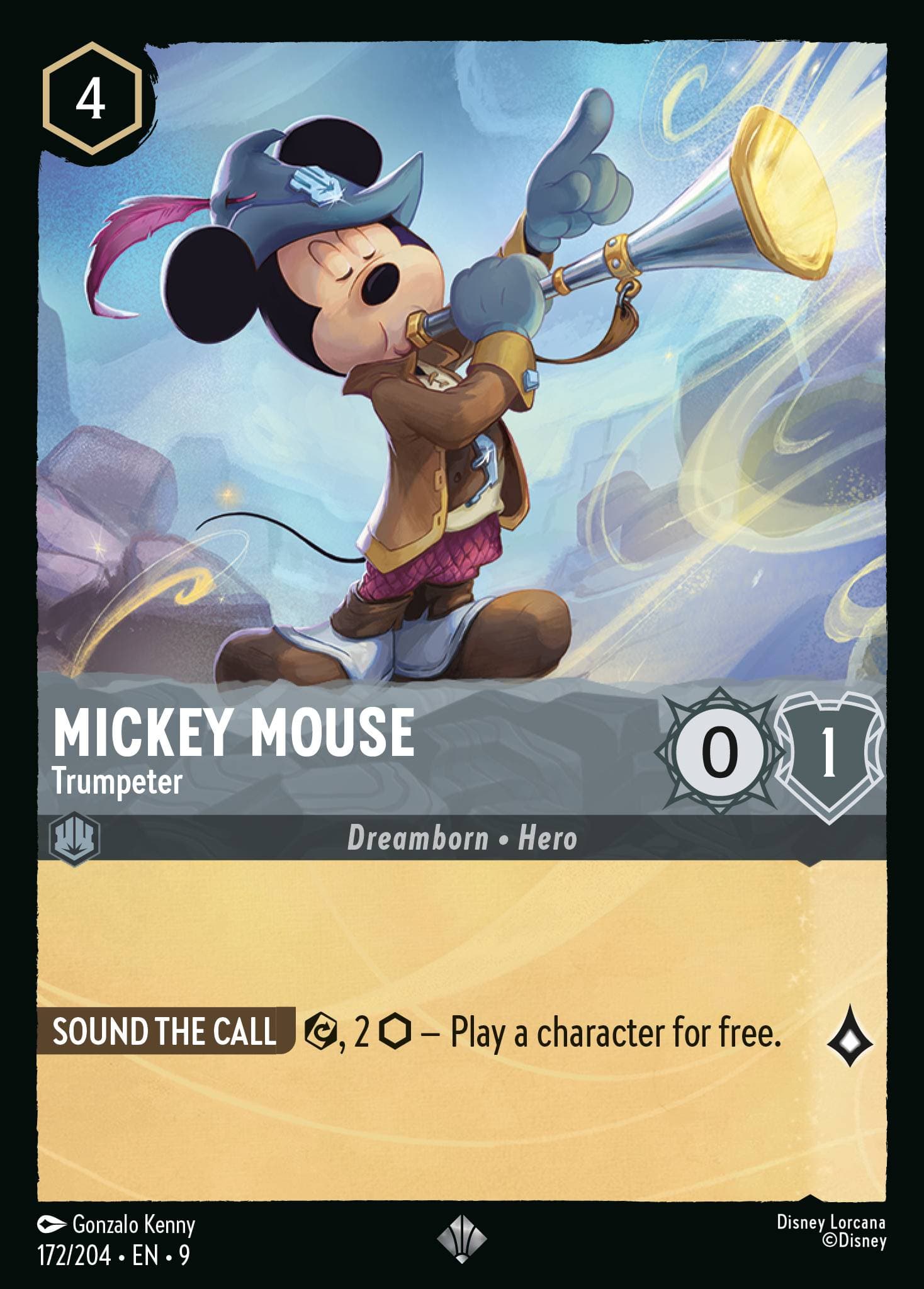 Mickey Mouse - Trumpeter — Fabled