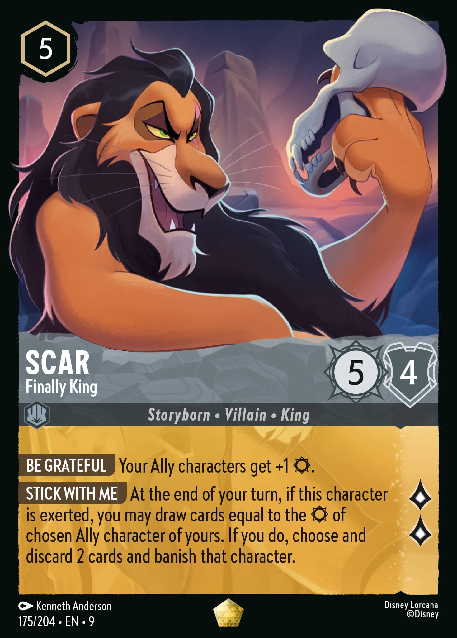 Scar - Finally King — Fabled