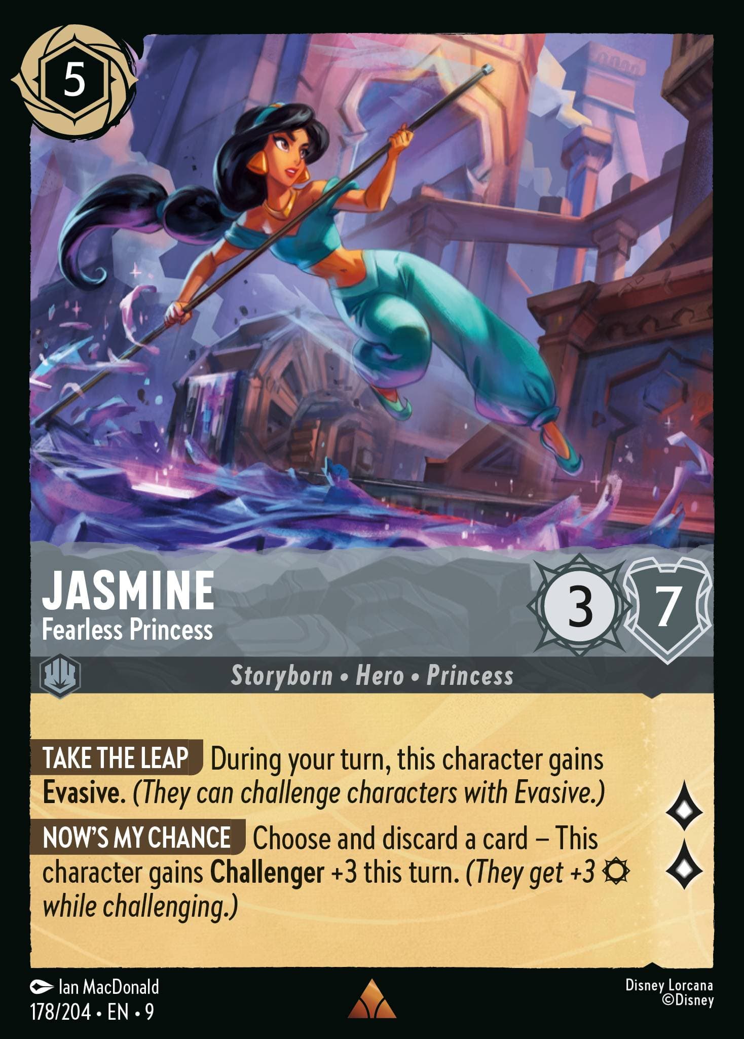 Jasmine - Fearless Princess — Fabled