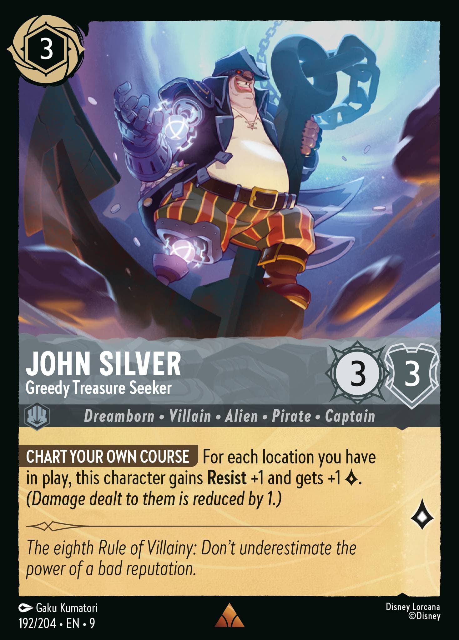 John Silver - Greedy Treasure Seeker — Fabled