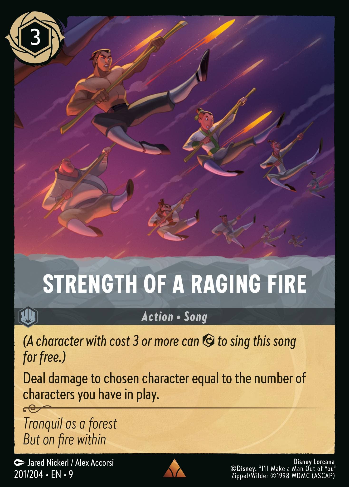 Strength of a Raging Fire — Fabled