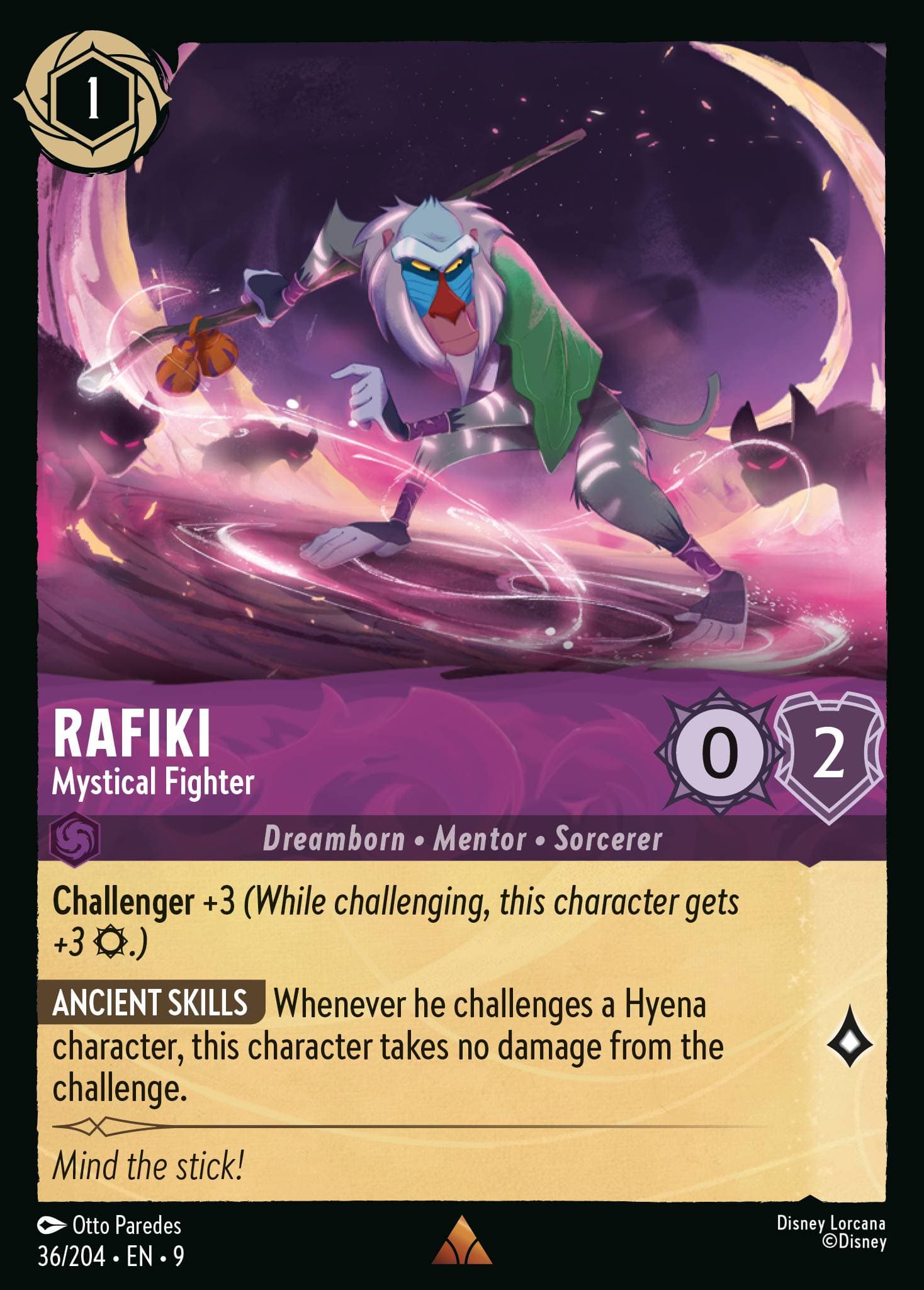Rafiki - Mystical Fighter — Fabled