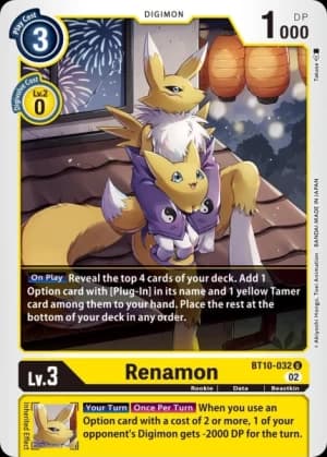 Renamon — Alternative Being Booster