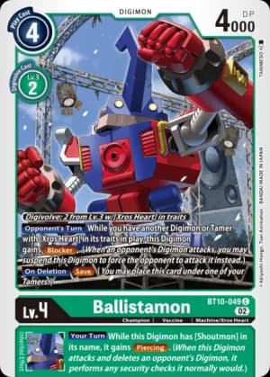 Ballistamon — Release Special Booster 2.5